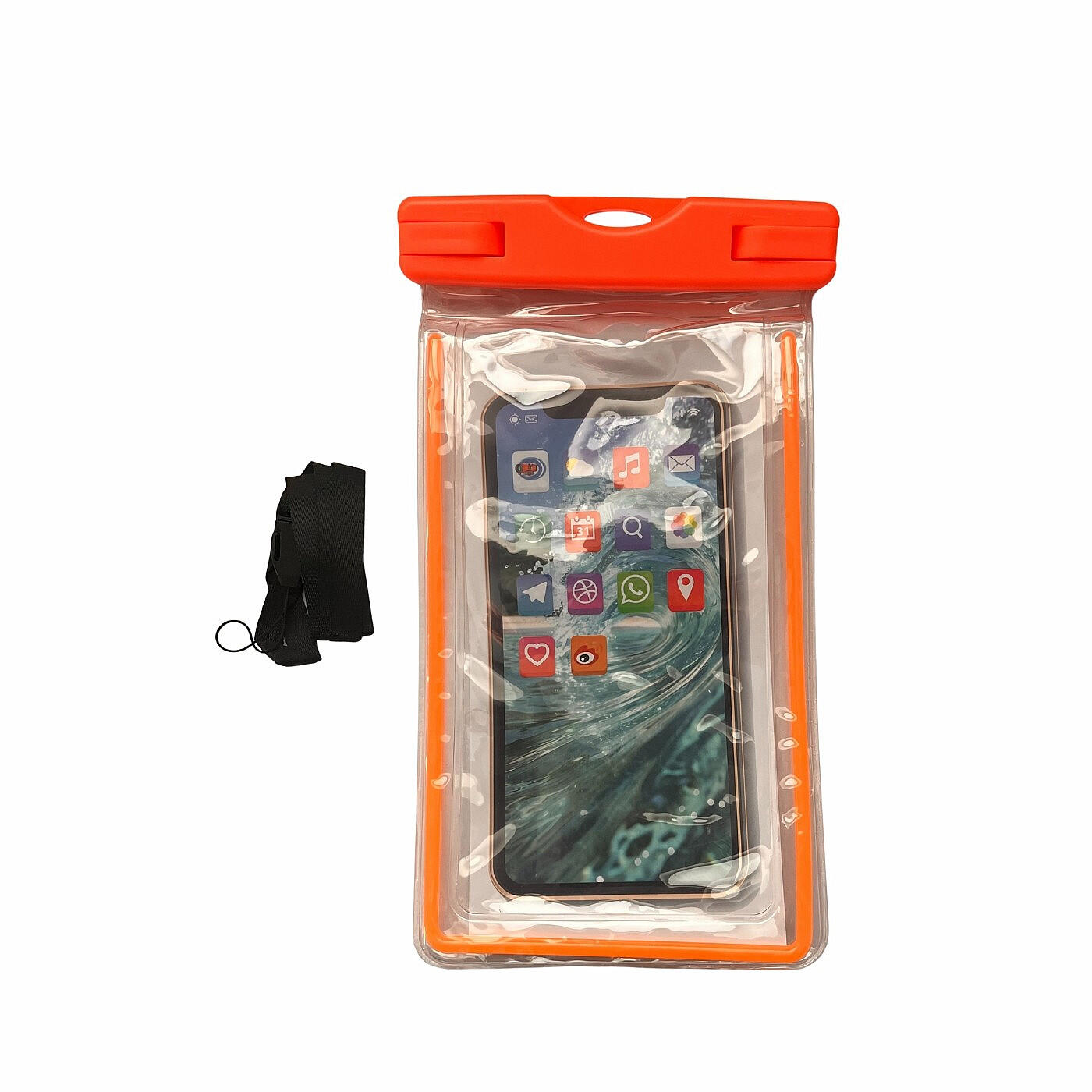 Vodotěsný obal na mobil 10 x 17 cm