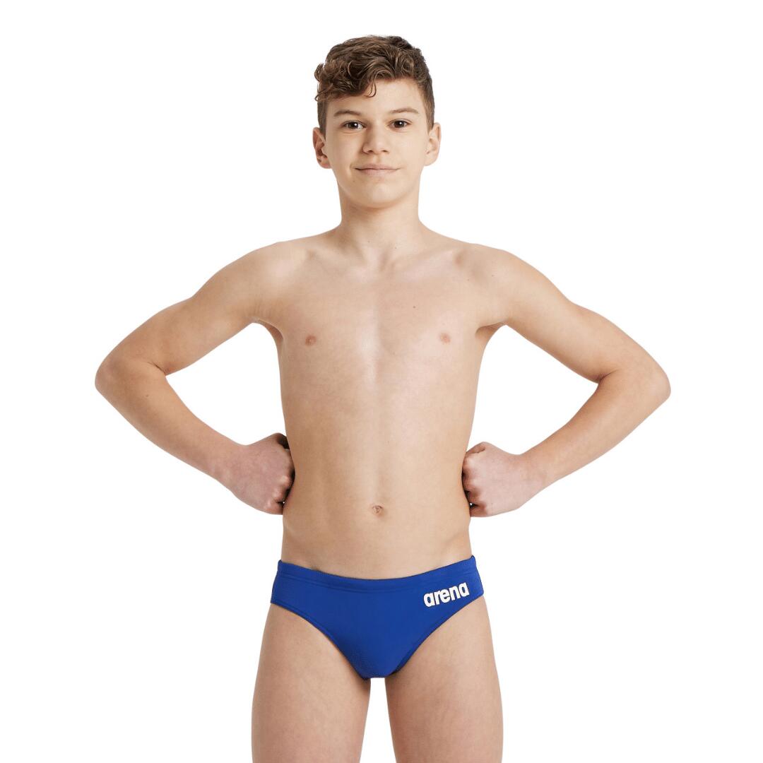 Arena Jongens Zwemslip Team Solid Blauw