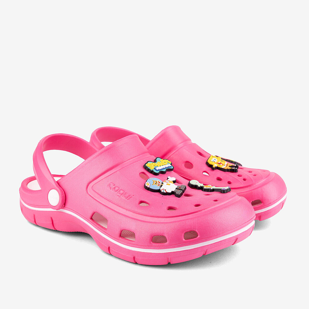 Damskie clogs Coqui rozmiar 42, różowe