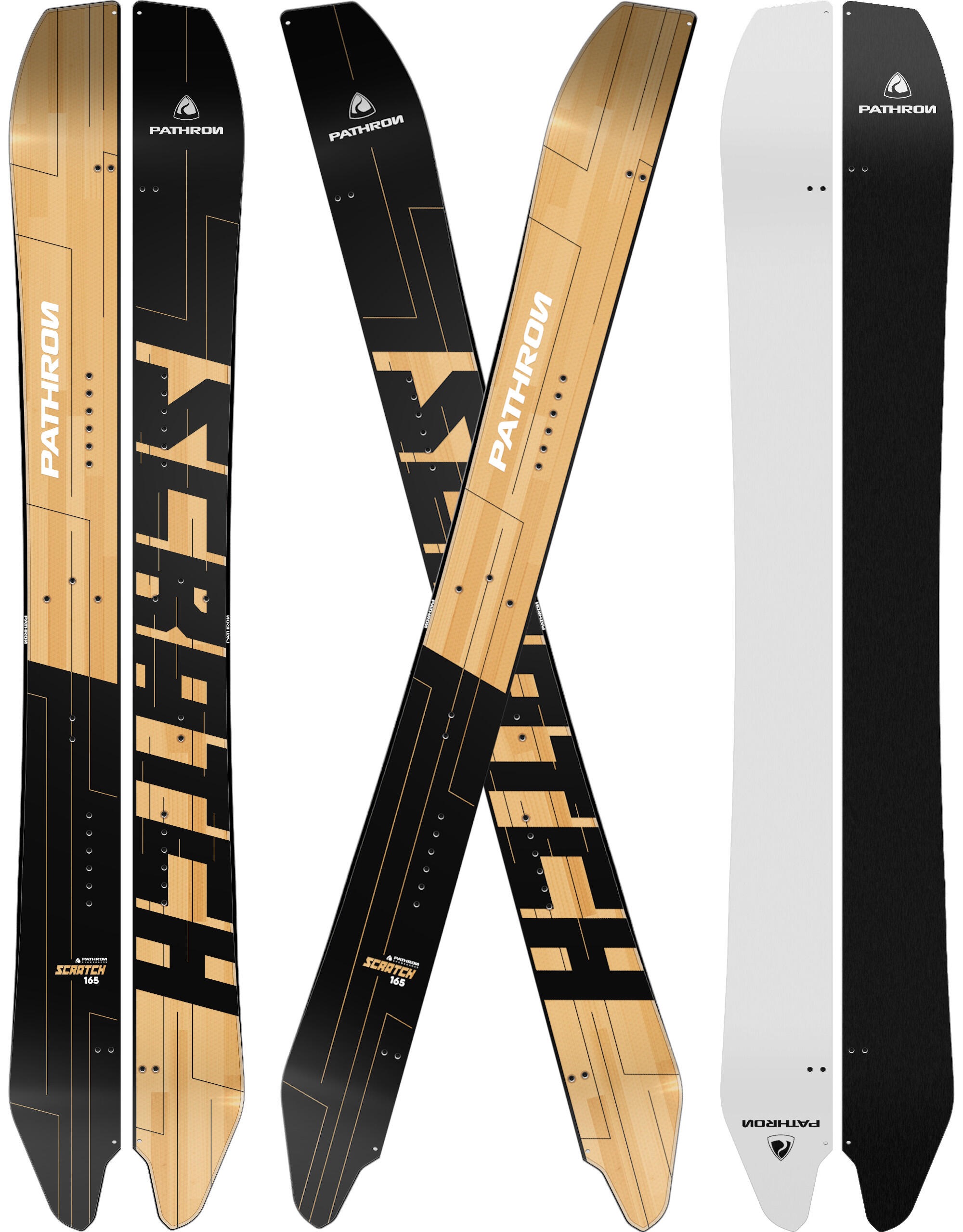 Deska snowboardowa Splitboard Pathron Scratch Split