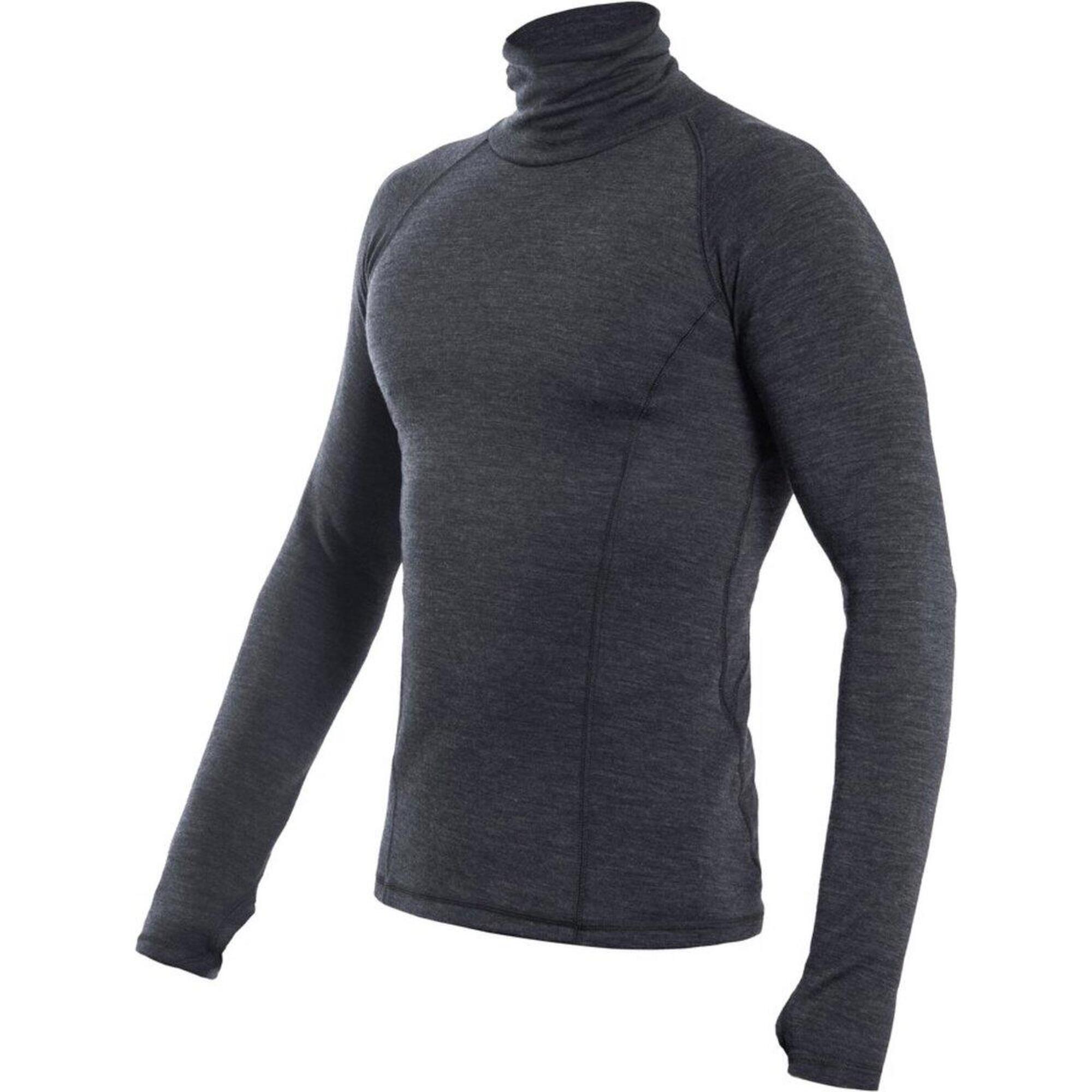 Męska koszulka z długim rękawem Baselayer Merino Bold Outdoor Roll Neck