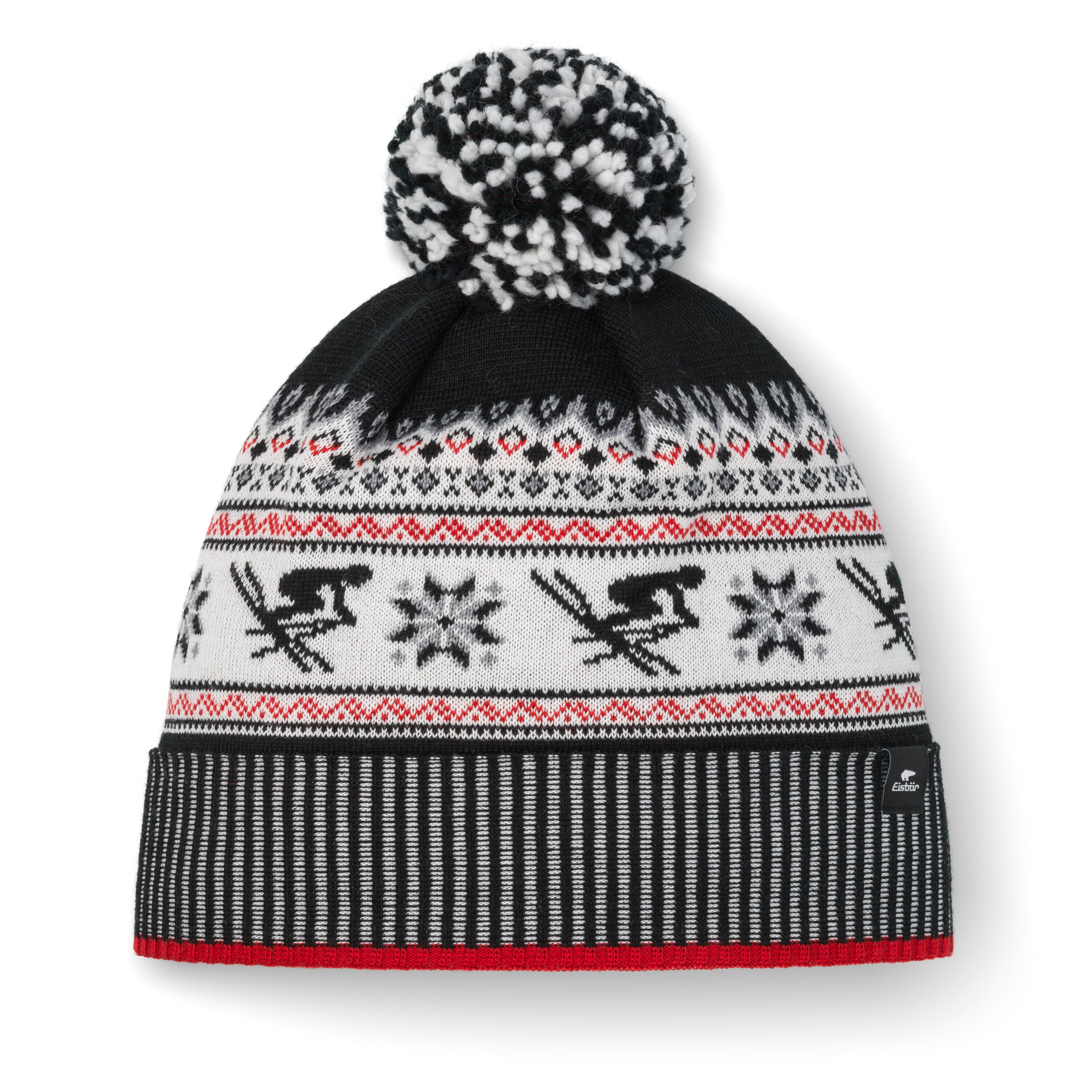 Czapka Eisbar Retroski Pompon MÜ