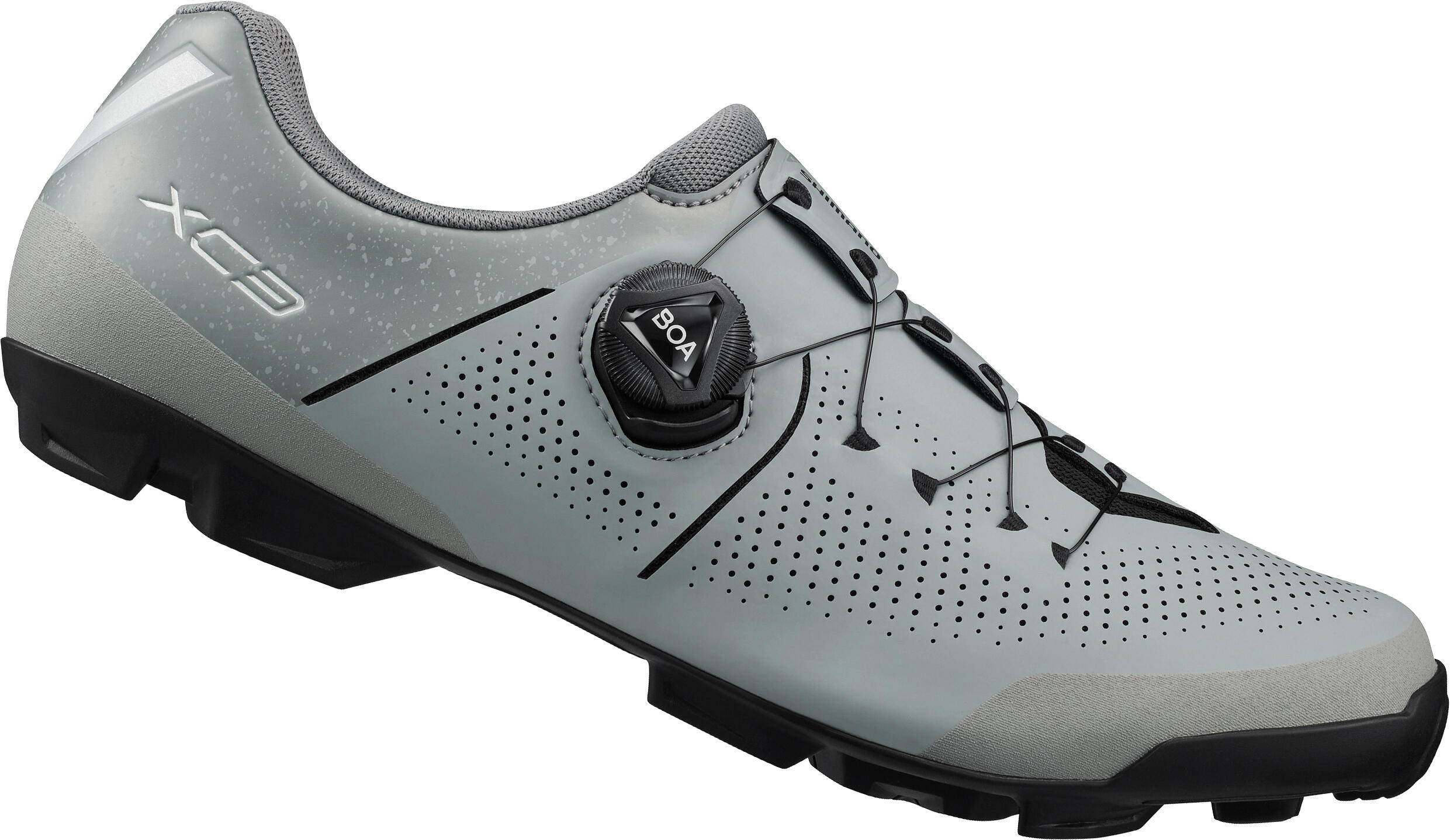 Buty rowerowe XC302 do rowerów górskich, szare