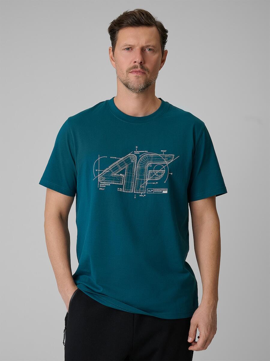 T-shirt męski 4F 4FRSS26TTSHM3989