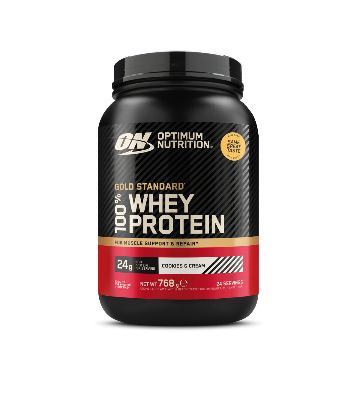100% serwatka Gold Standard - 775 g ciasteczka i krem ​​Optimum Nutrition