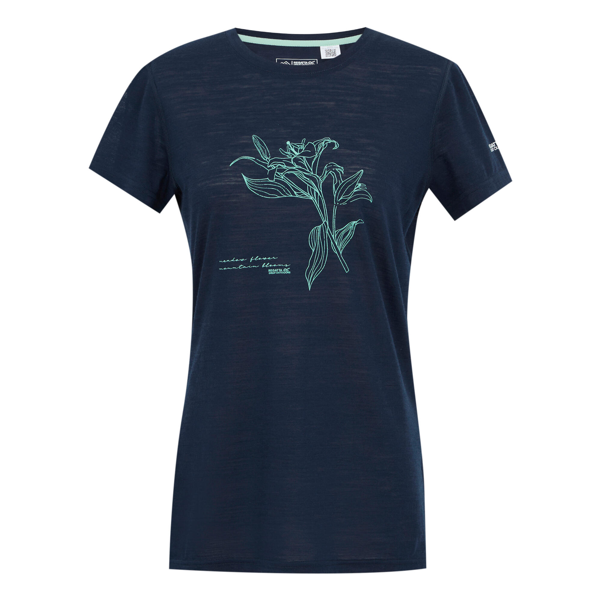T-shirt Damski Kwiaty Escade