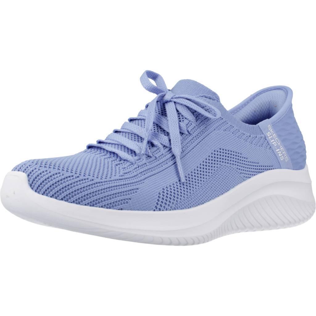 Buty SKECHERS SLIP-INS: ULTRA FLEX 3.0 TONAL STRETC Niebieski