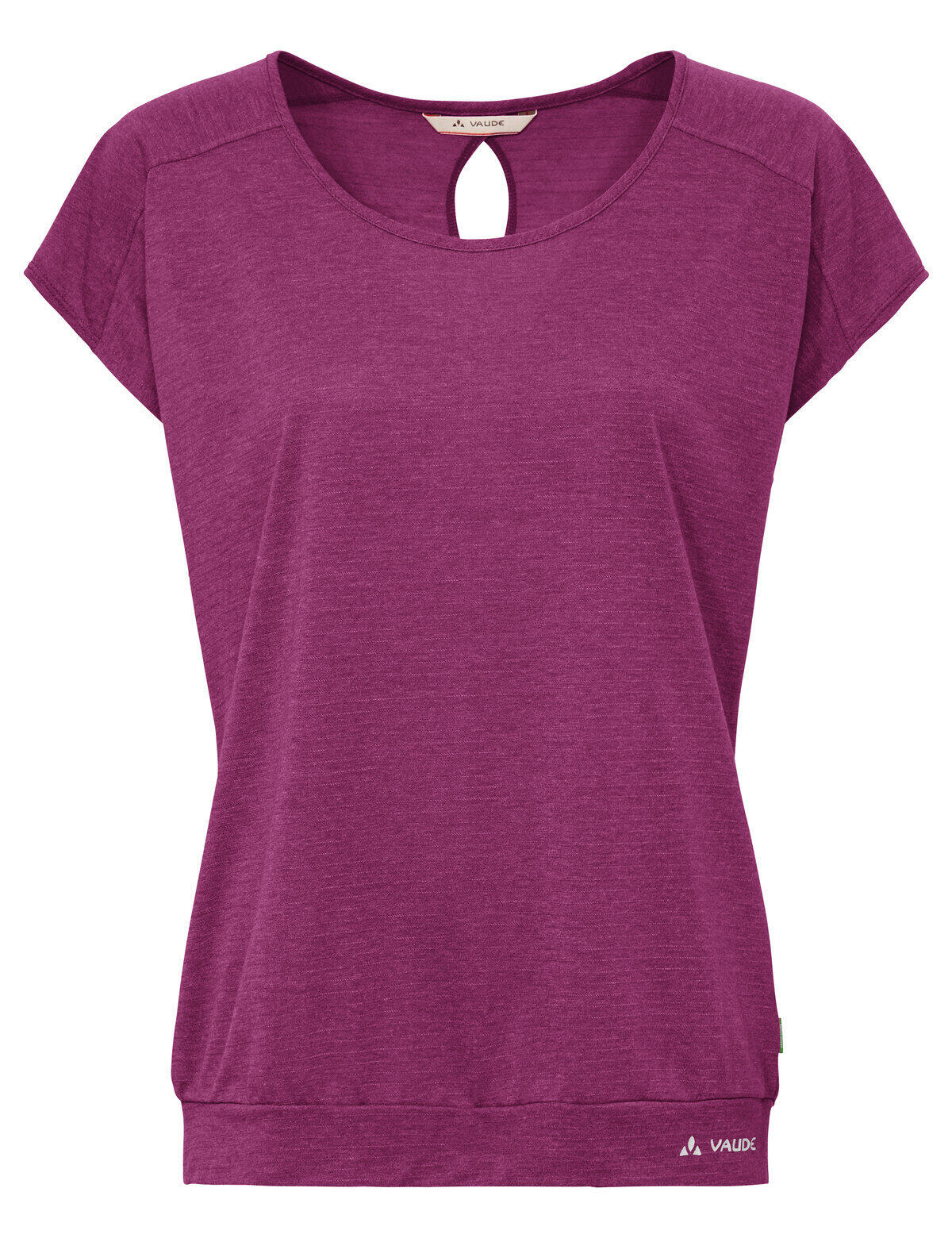 Zdjęcia - Odzież trekkingowa Vaude Funktionsshirt W Skomer T-Shirt III Różowy 36  (UK 8 / DE 34)