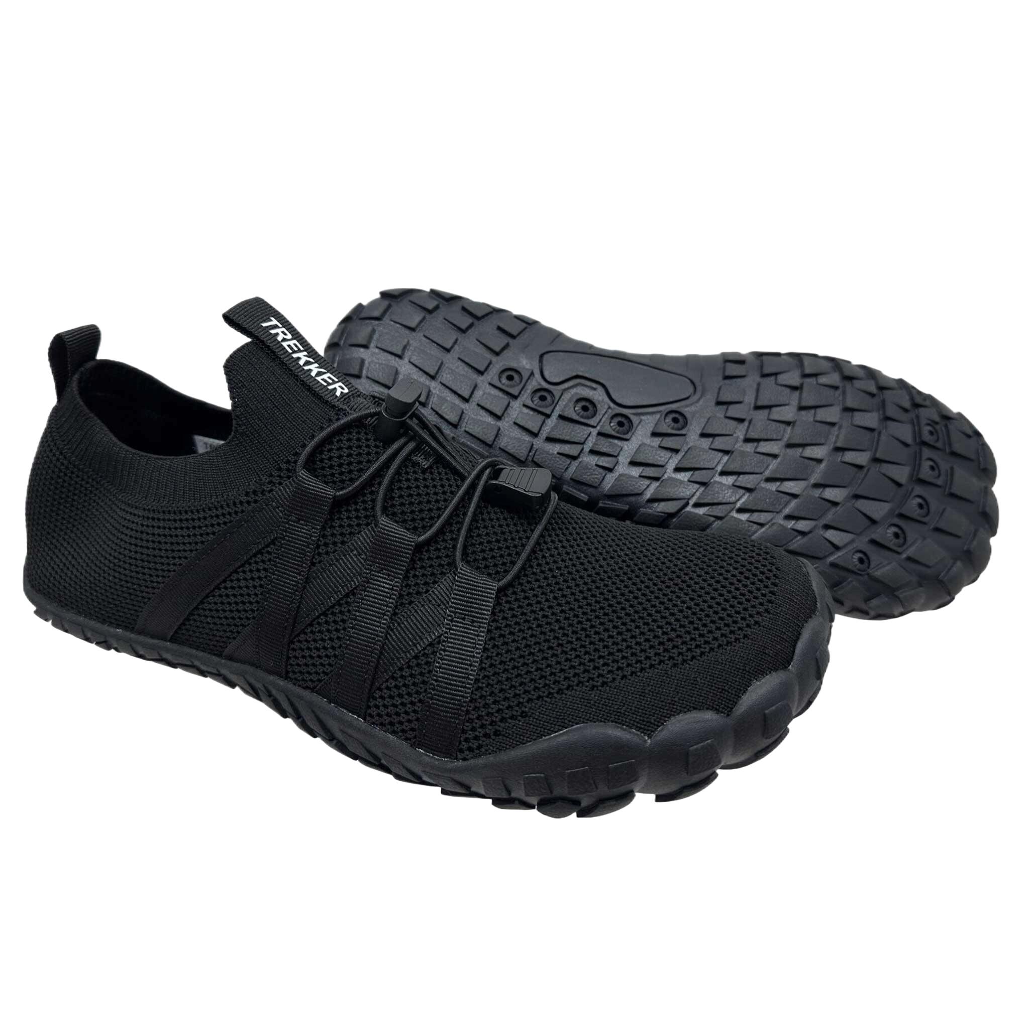 Buty Trekker Barefoot Comfort na Podnoszenie Ciężarów, czarne - EU44 - UK9.5