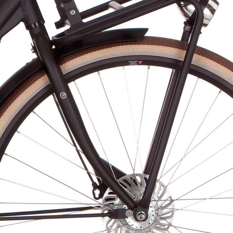 Widelec przedni Cortina E-U4 Jet Black Matt