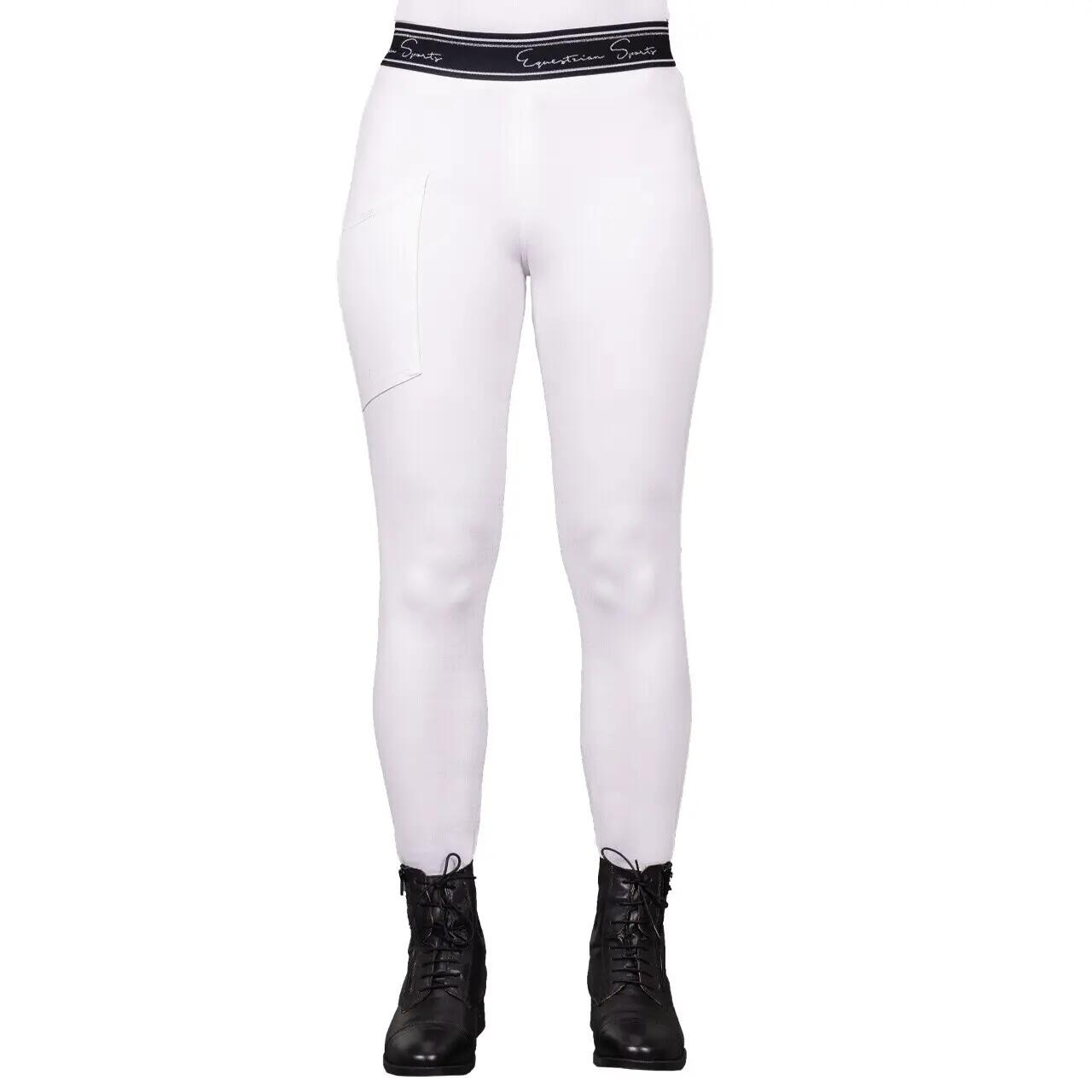 Legginsy do jazdy konnej dla kobiet QHP Eden
