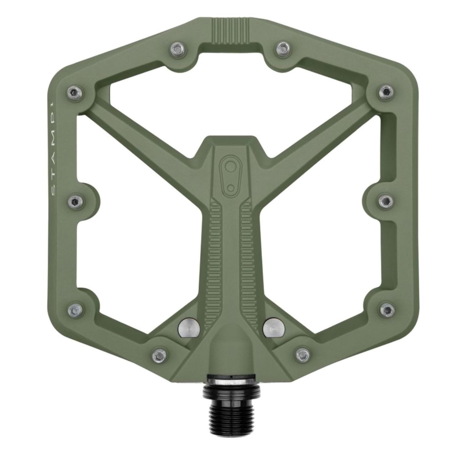 Pedały STAMP 1 Wide Green GEN 2