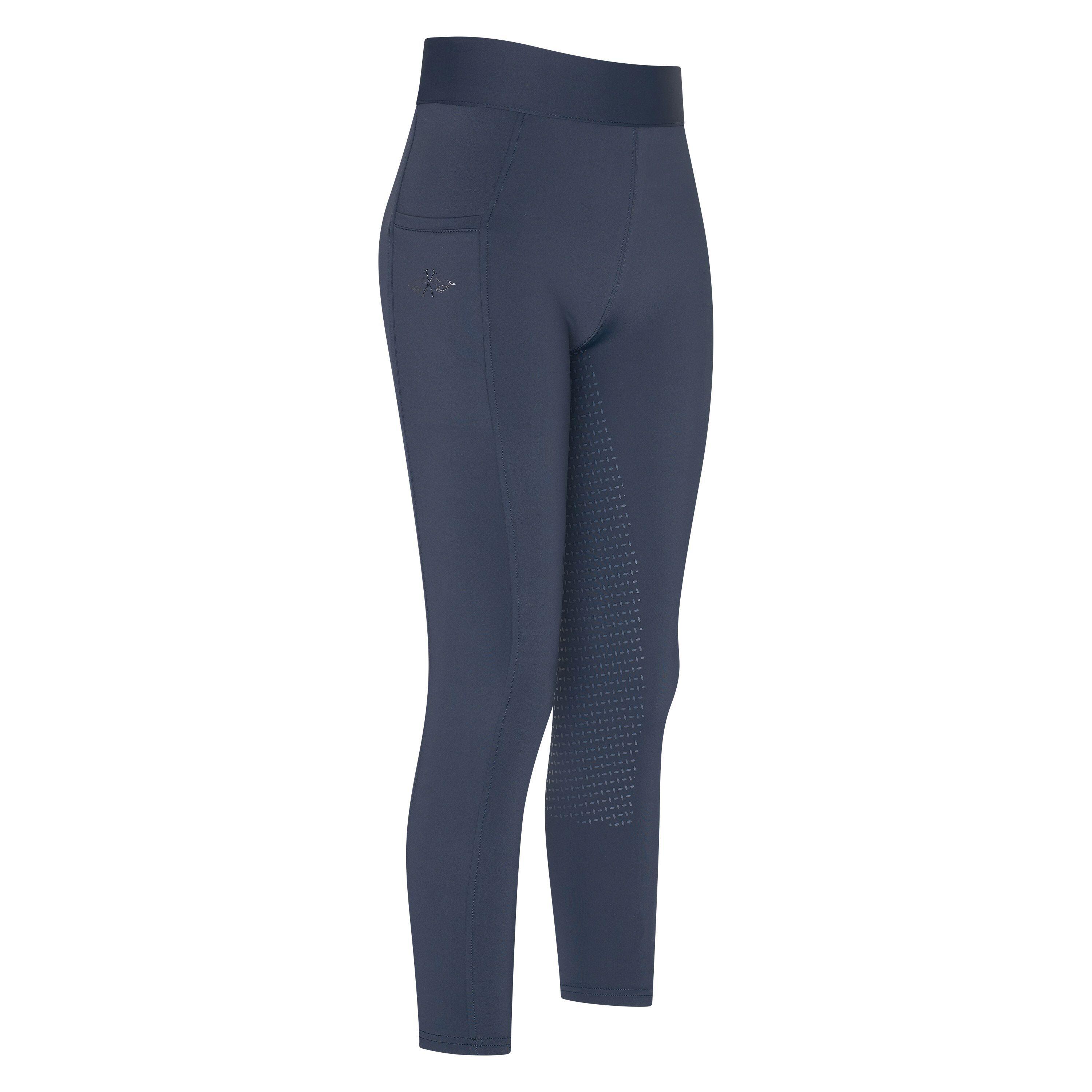 Dziewczęce legginsy jeździeckie z pełną przyczepnością HV Polo Lotte