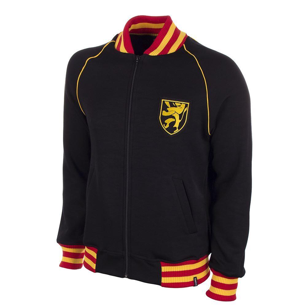 Belgia 1960's - Kurtka piłkarska retro - Czarna – COPA Football