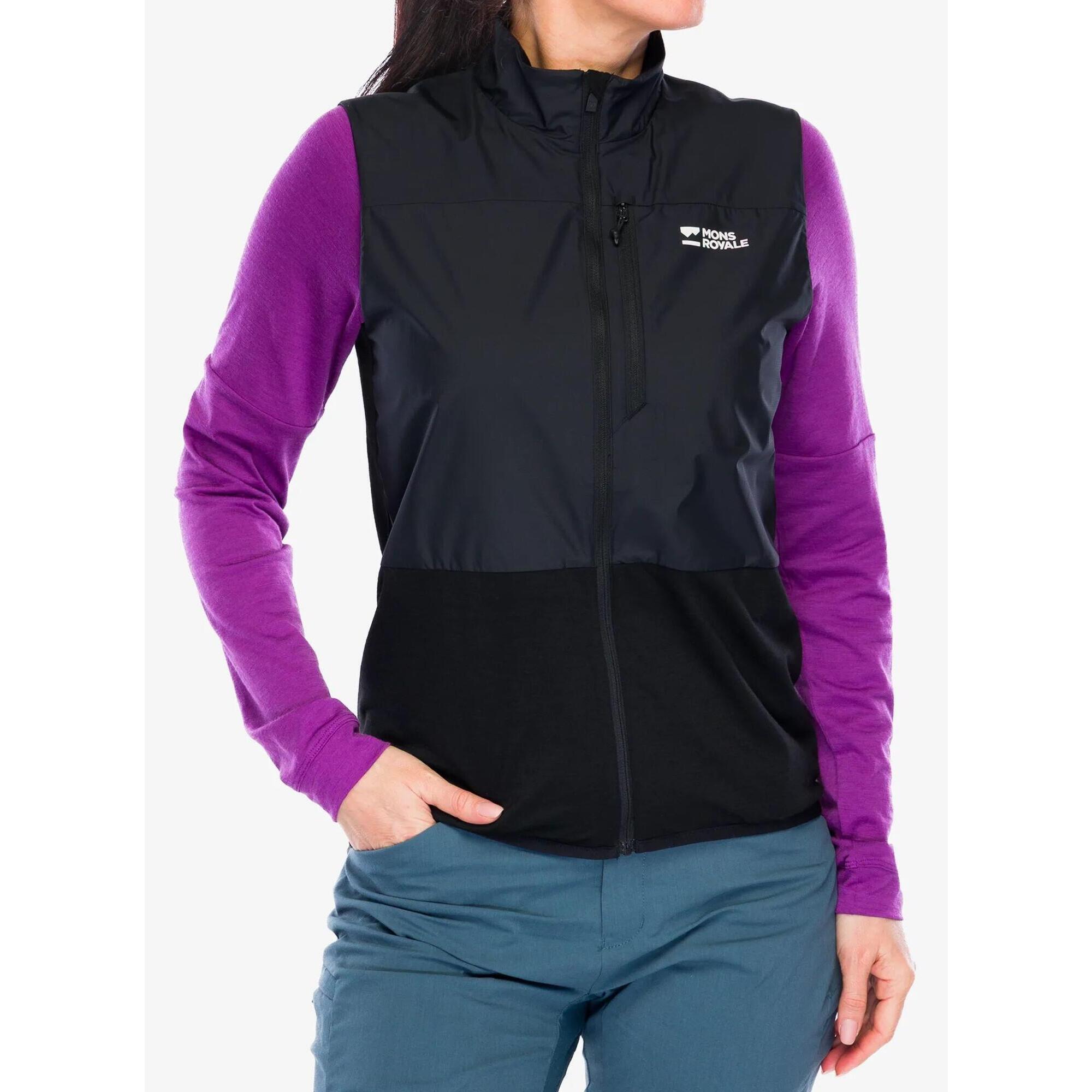 Kamizelka rowerowa damska Mons Royale Diversion Merino Wind Vest