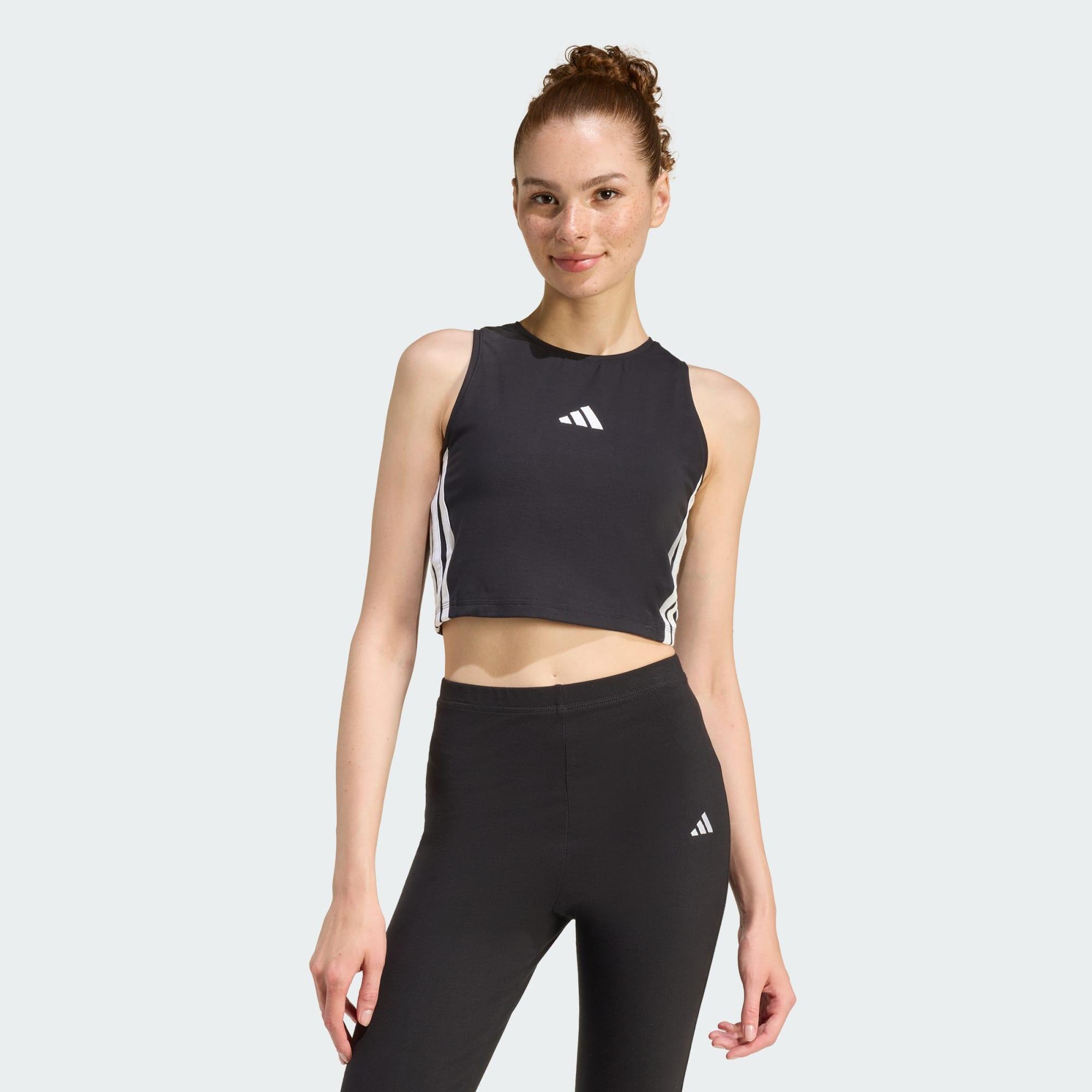 PODKOSZULEK ESSENTIALS 3-STRIPES PADDED TANK