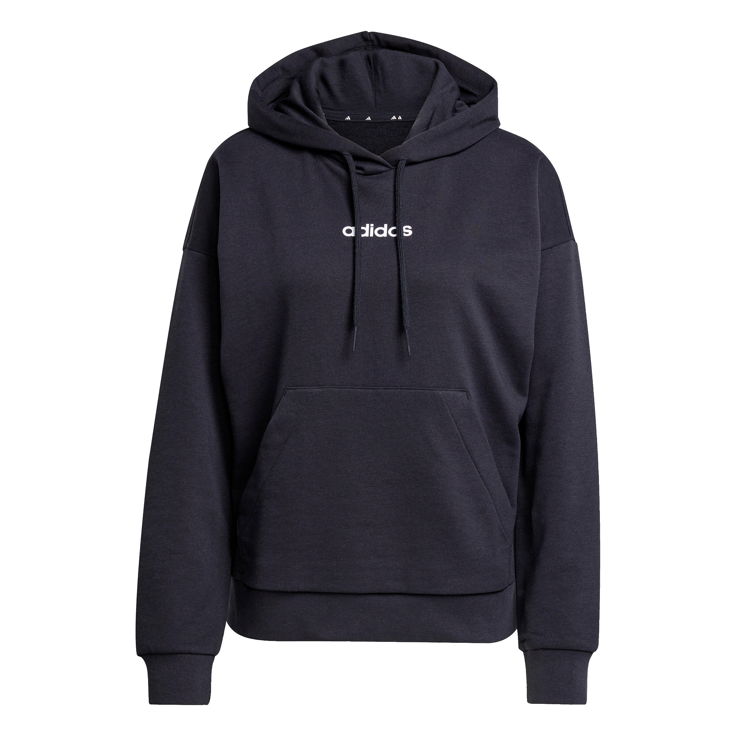 Bluza damska z kapturem adidas Essentials Linear French Terry