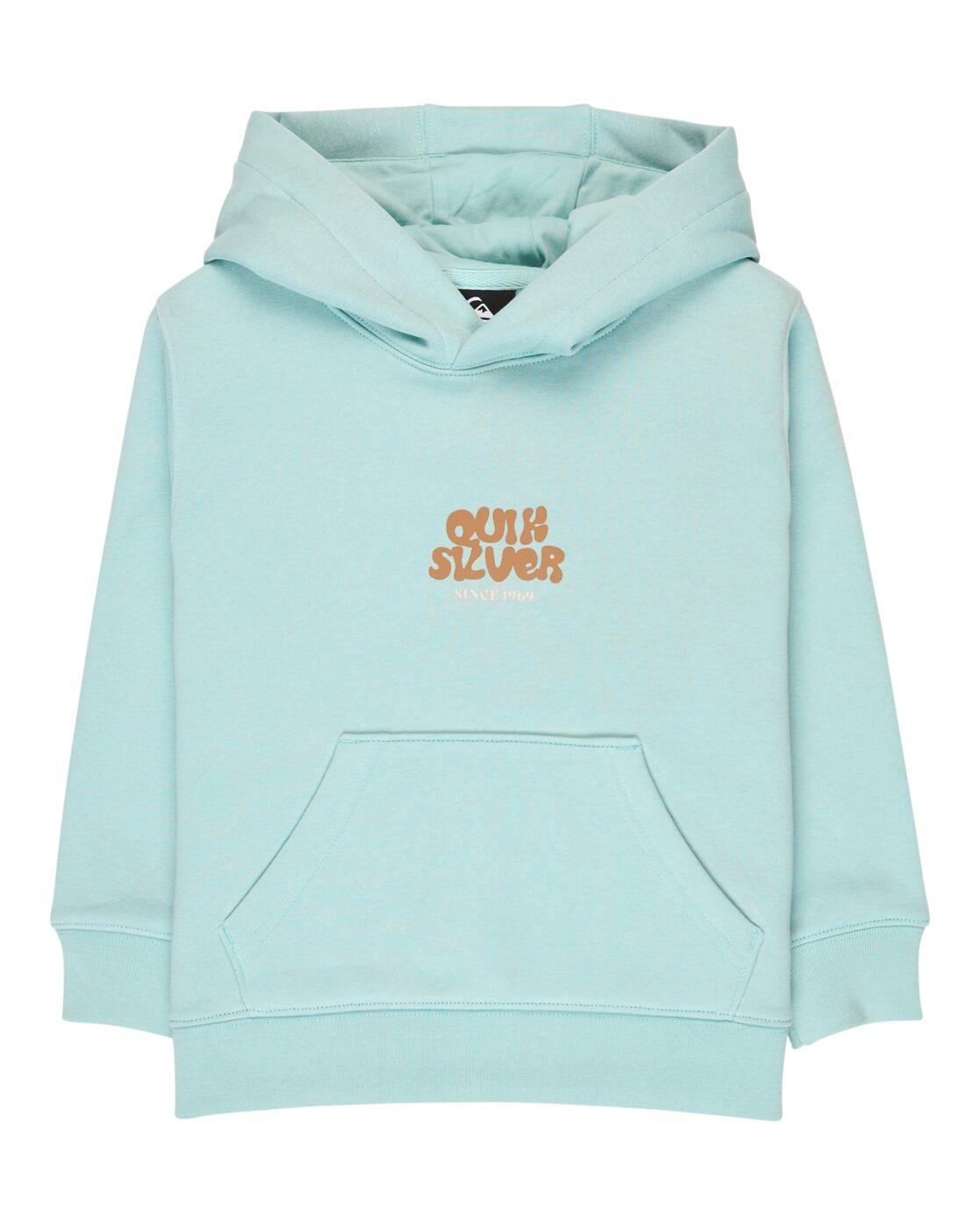 Bluza z kapturem Quechua Niebieska dla Chłopca