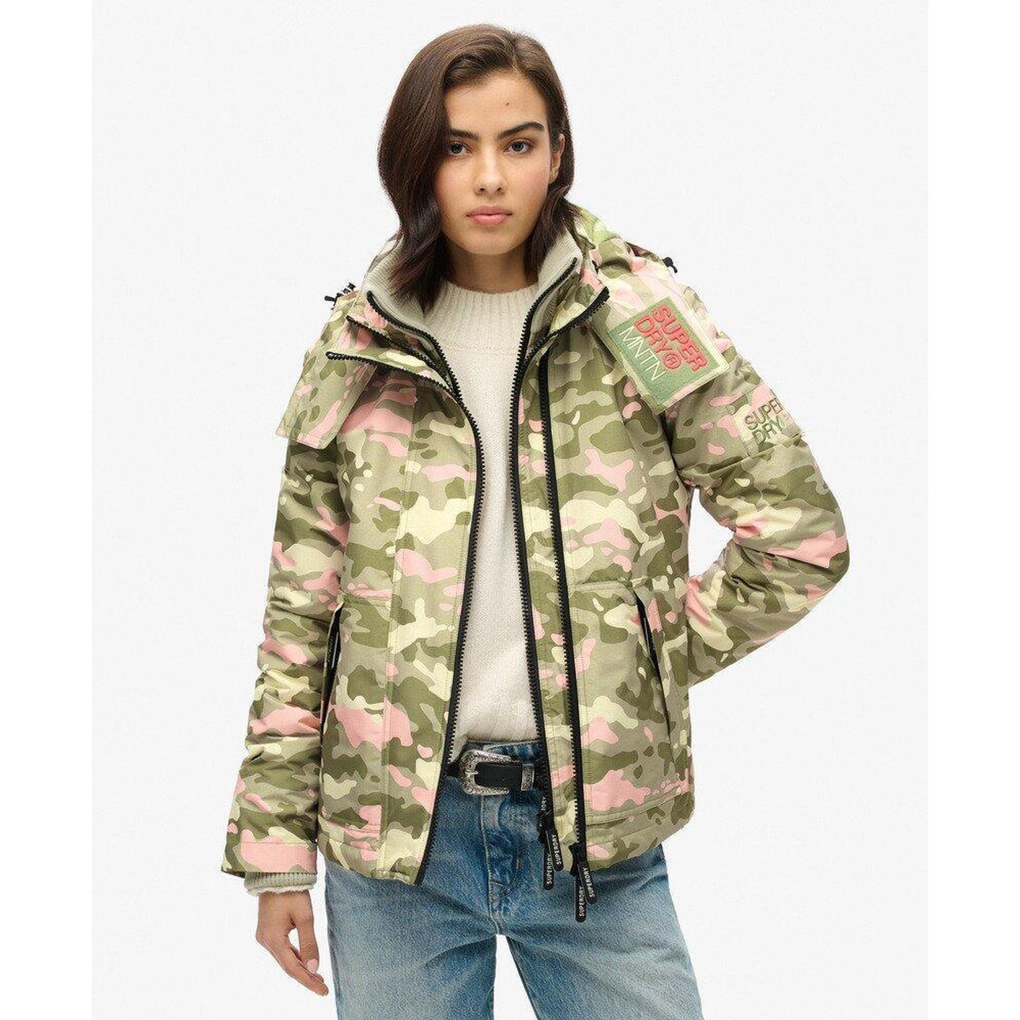 Kurtka przeciwwiatrowa z kapturem na góry