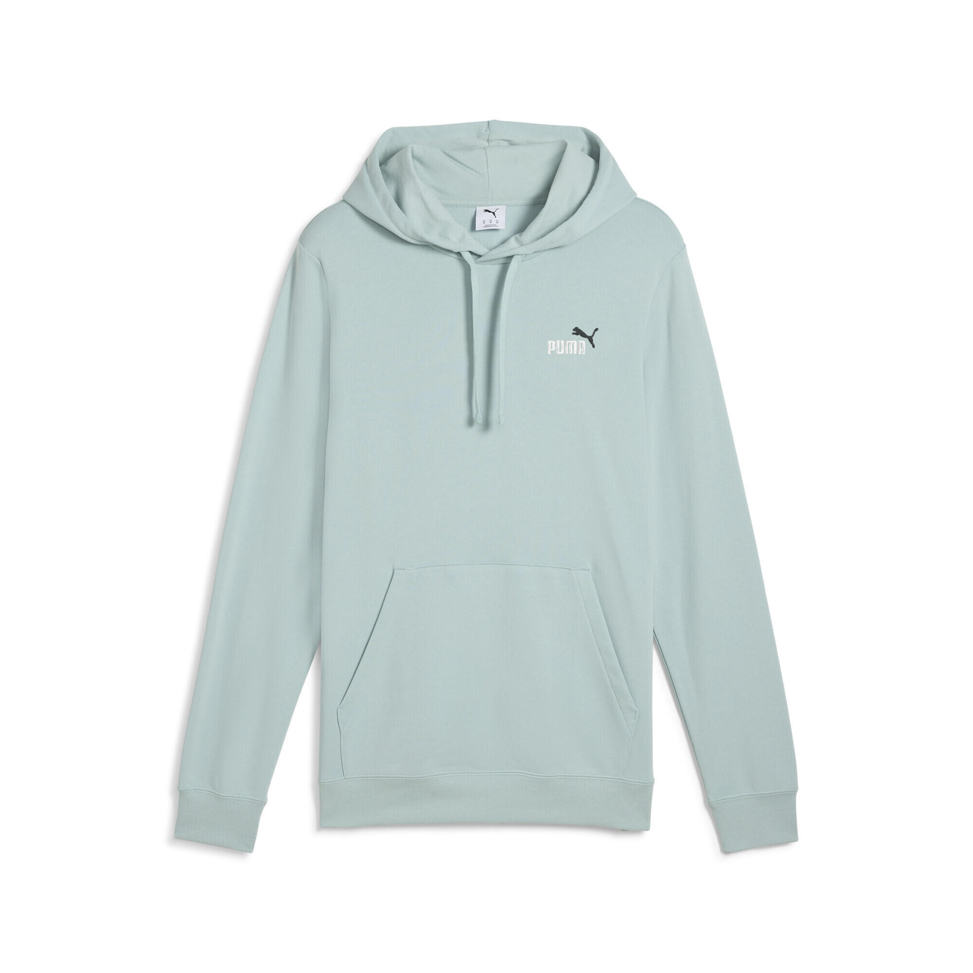 Męska bluza z kapturem Essentials z małym dwukolorowym logo No. 1 PUMA