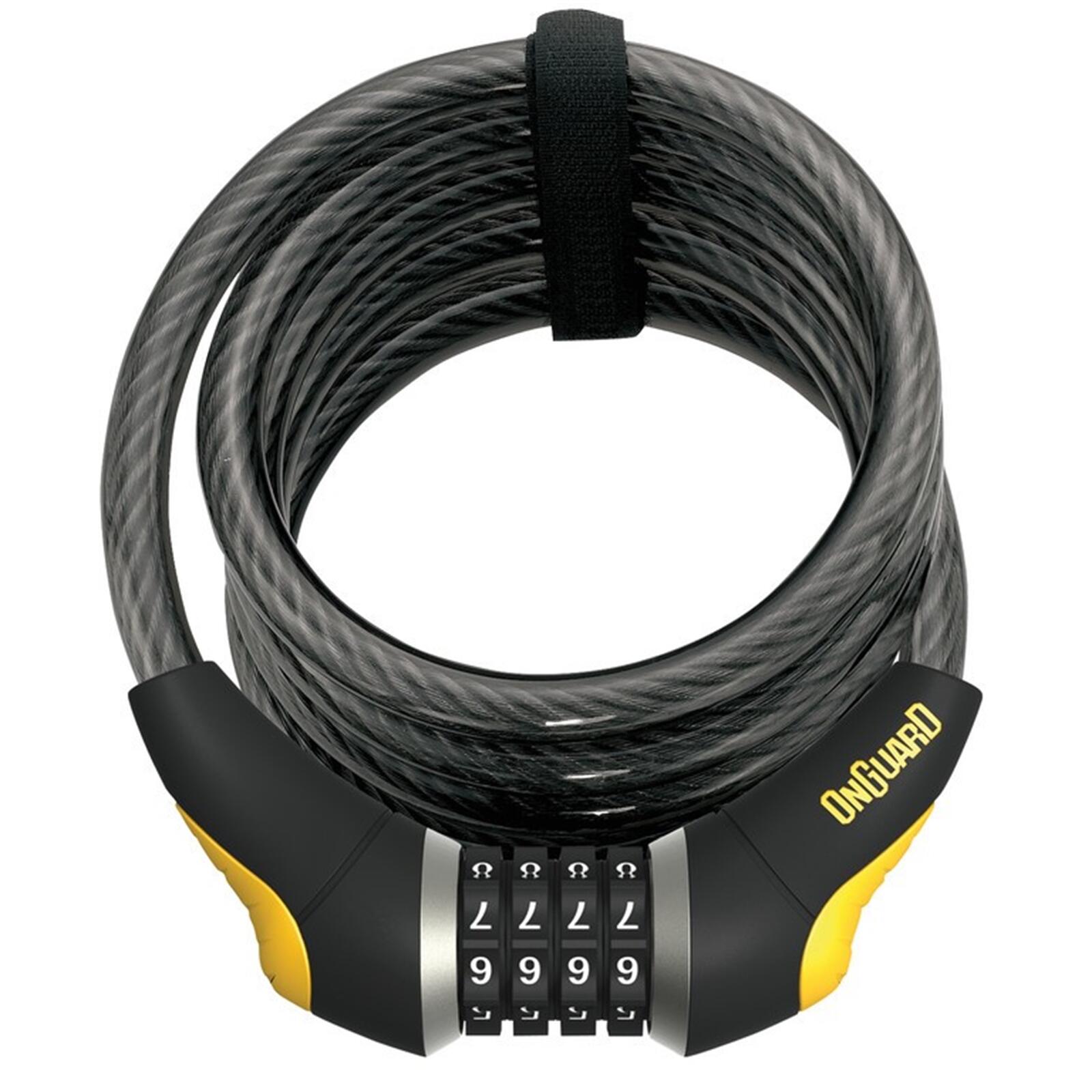 Zamek kablowy Onguard Combo Doberman-185cmx12mm