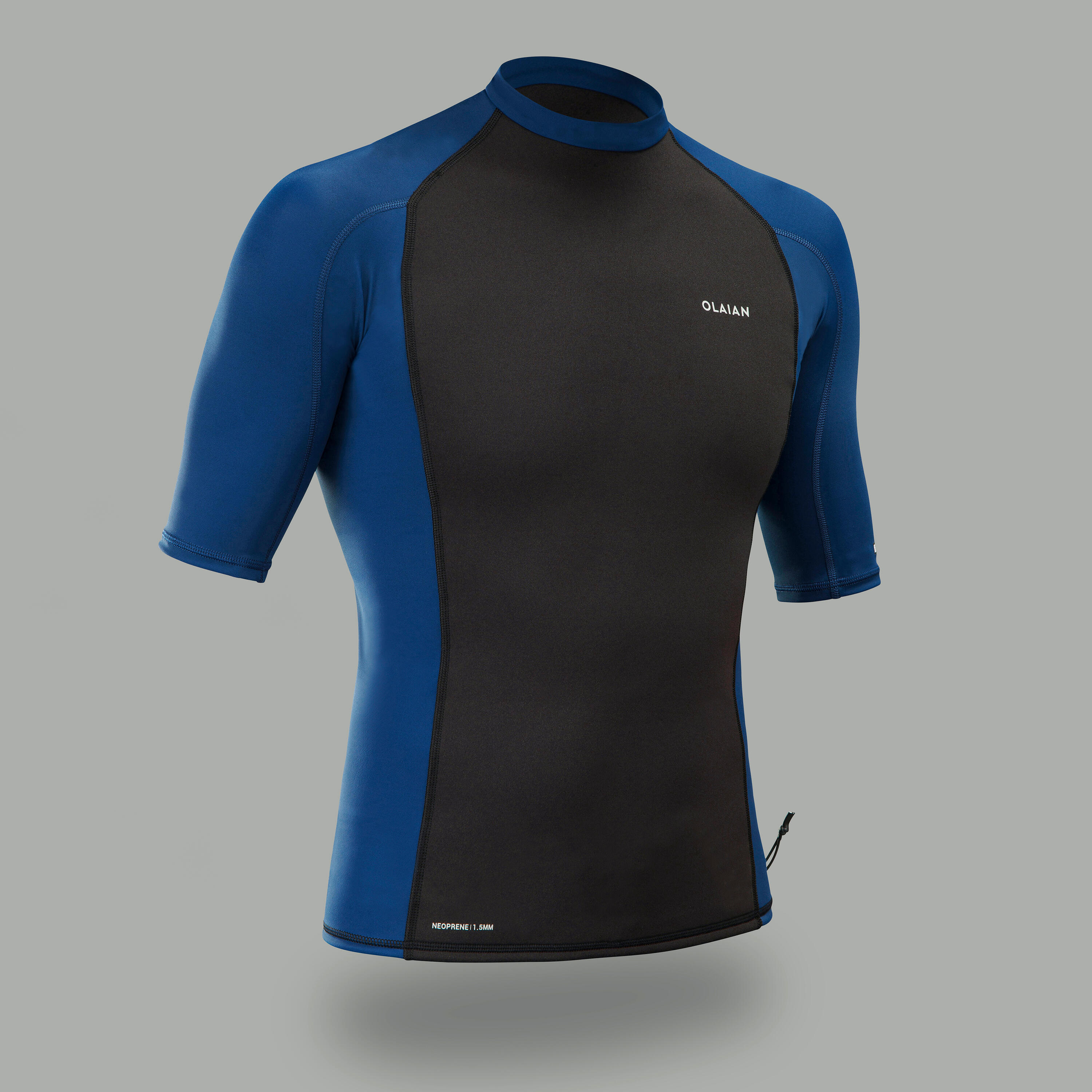 Second Life - Top UV surfingowy męski Decathlon z neoprenu/lycry... - Stan Dobry