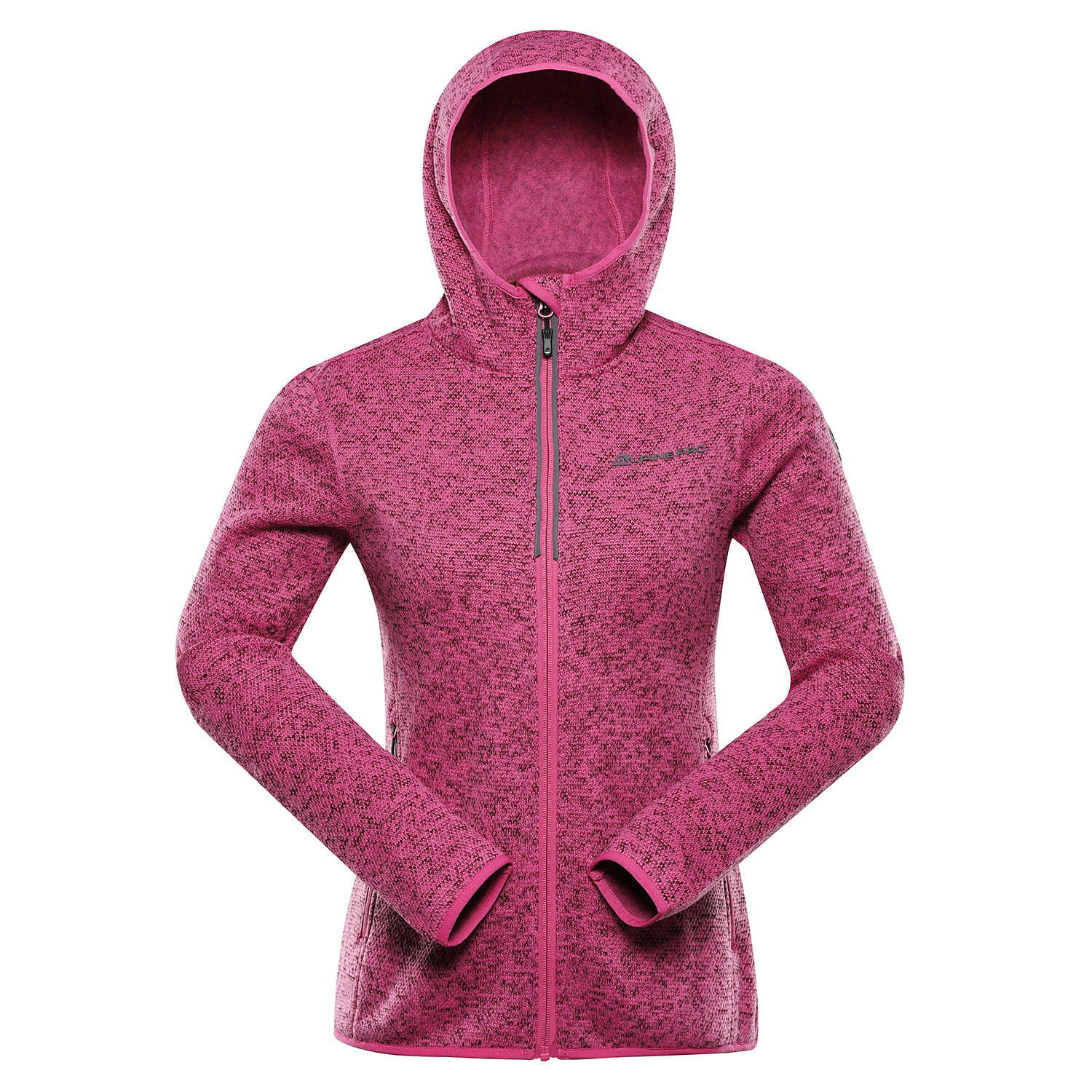Bluza damska polarowa z kapturem Alpine Pro Zega 2
