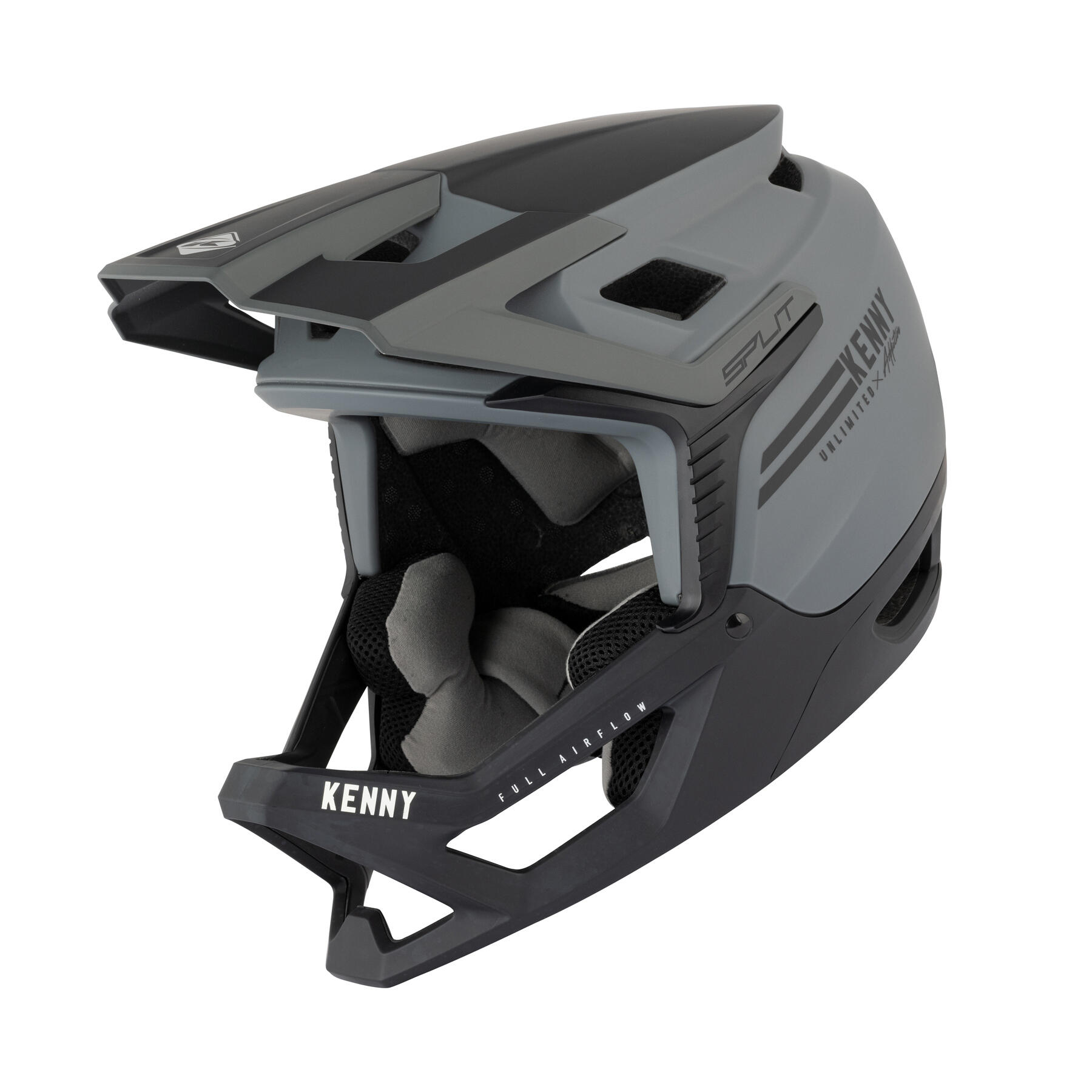 Pełnotwarzowy kask rowerowy Kenny Split