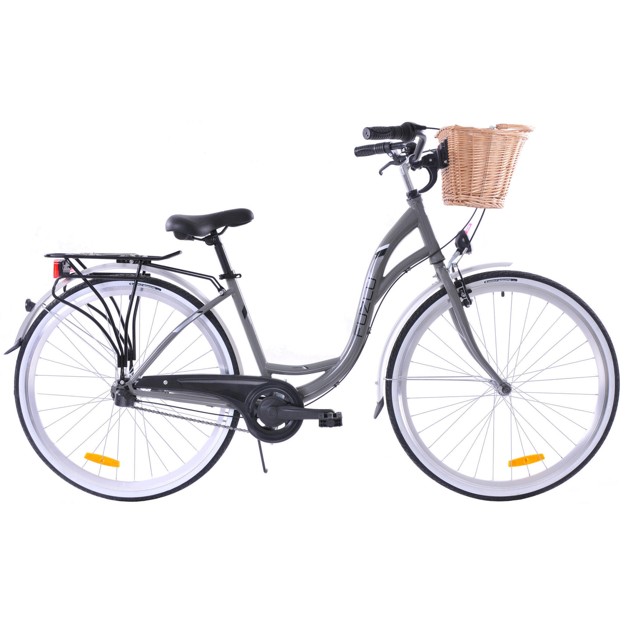 Rower miejski damski Fuzlu Nevada 28 S3 (M/18)