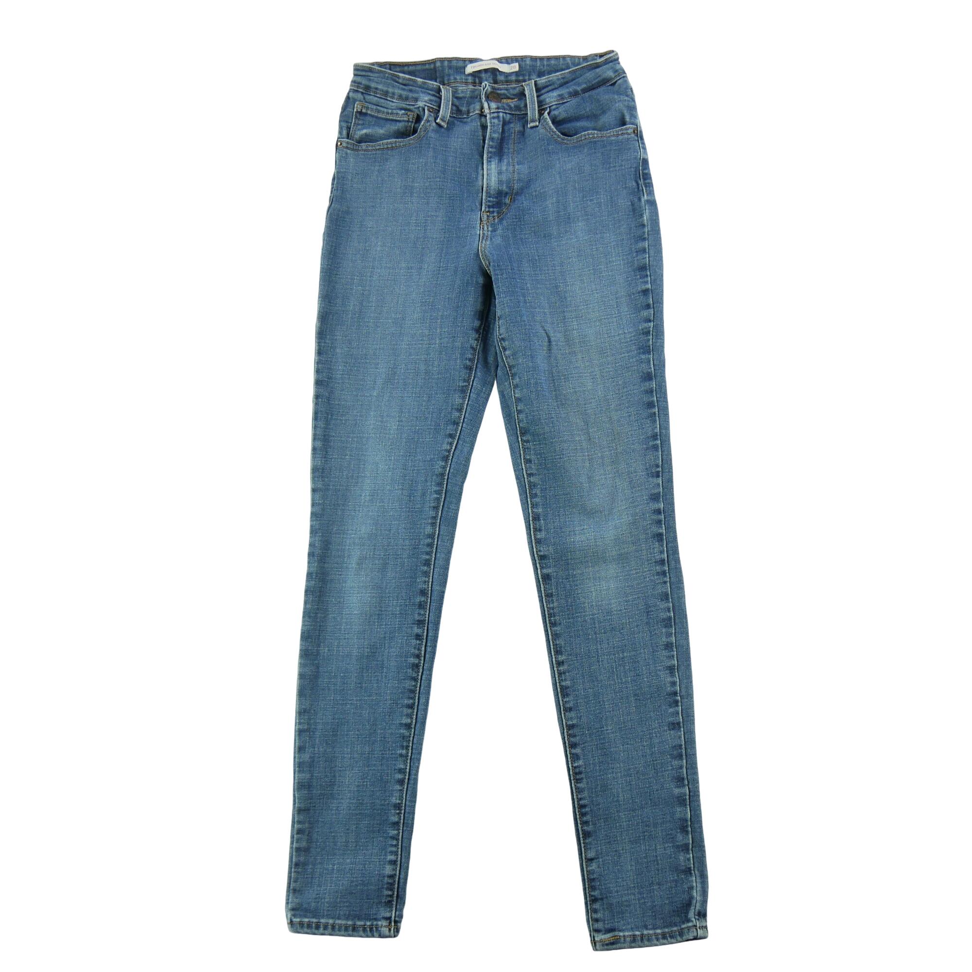 Levi Strauss damskie spodnie jeansowe 721 High Rise Skinny