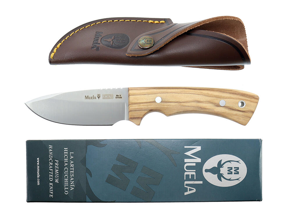 Nóż klasyczny z rękojeścią Olive Wood 80 mm