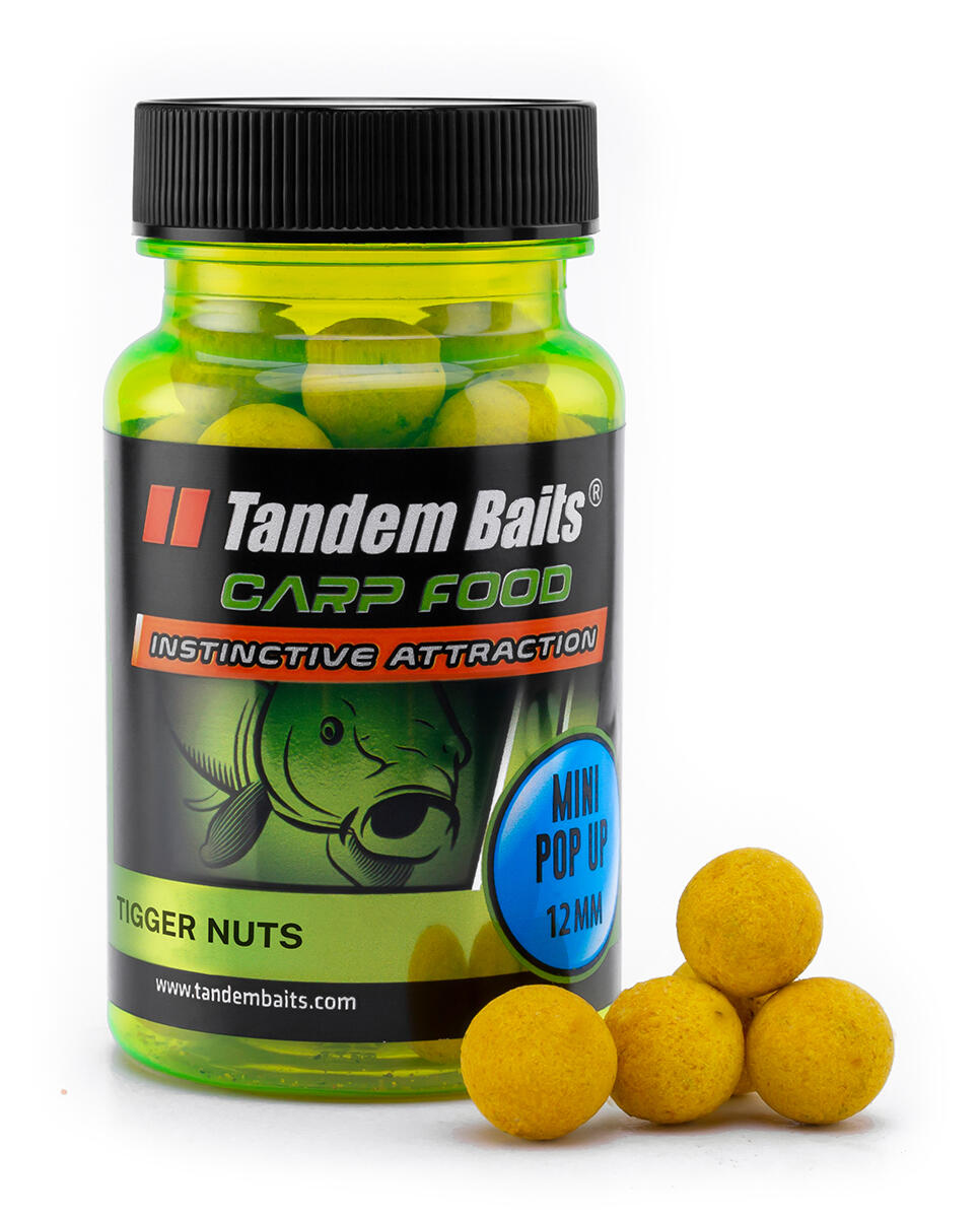 Mini kulki pływające Carp Food Perfection Pop-Up 12mm/30g Orzech Tygrysi
