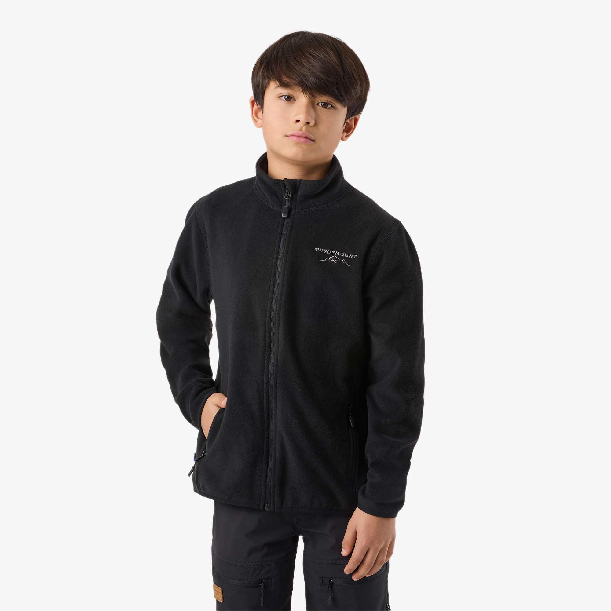 Bluza Polarowa Rozpinana Wędrówki Dziecko Tromsö Standardowy