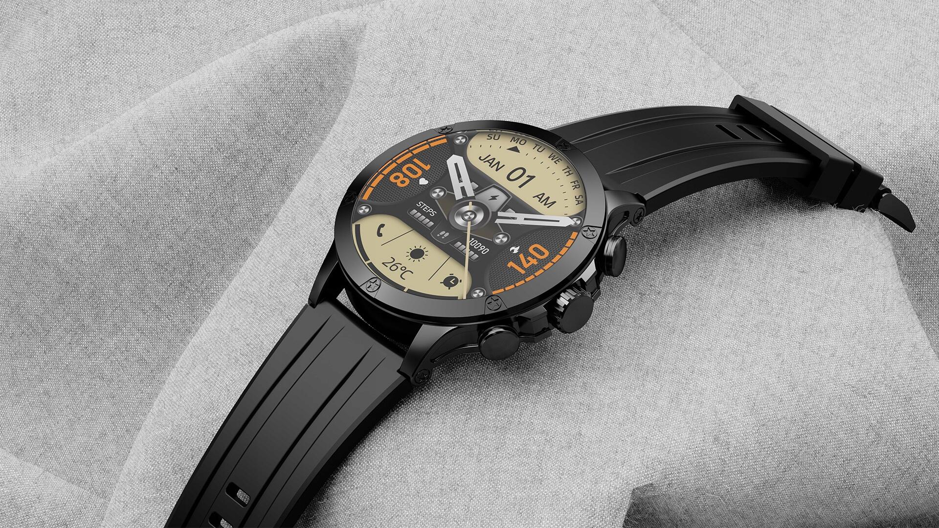 Smartwatch zegarek sportowy IMIKI Xplorer Pro Black