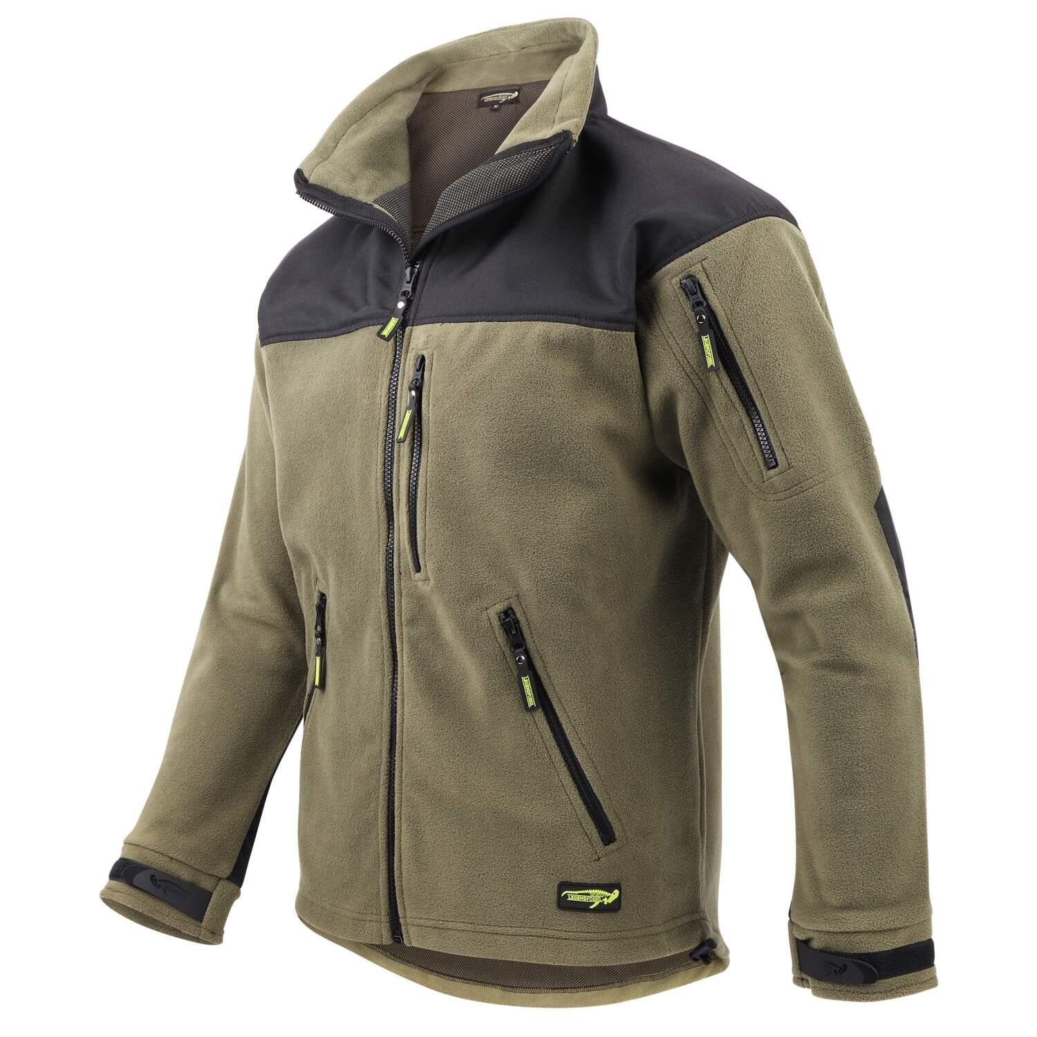 Legendfossil Kalmar kurtka fleece anti-pilling Olive Black XXXL