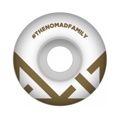 Koła do skateboardu - 83b - Crown Gold - Średnica 52 mm - Nomad