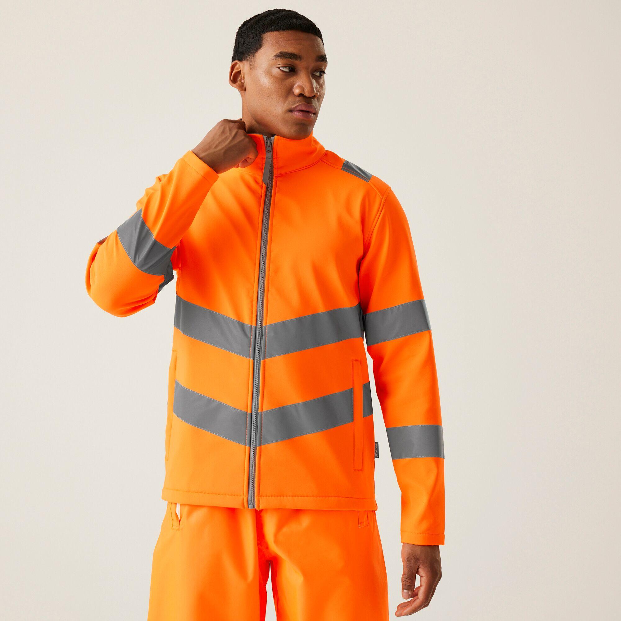 Softshell roboczy męski Hi-s Pro Contract Ablaze