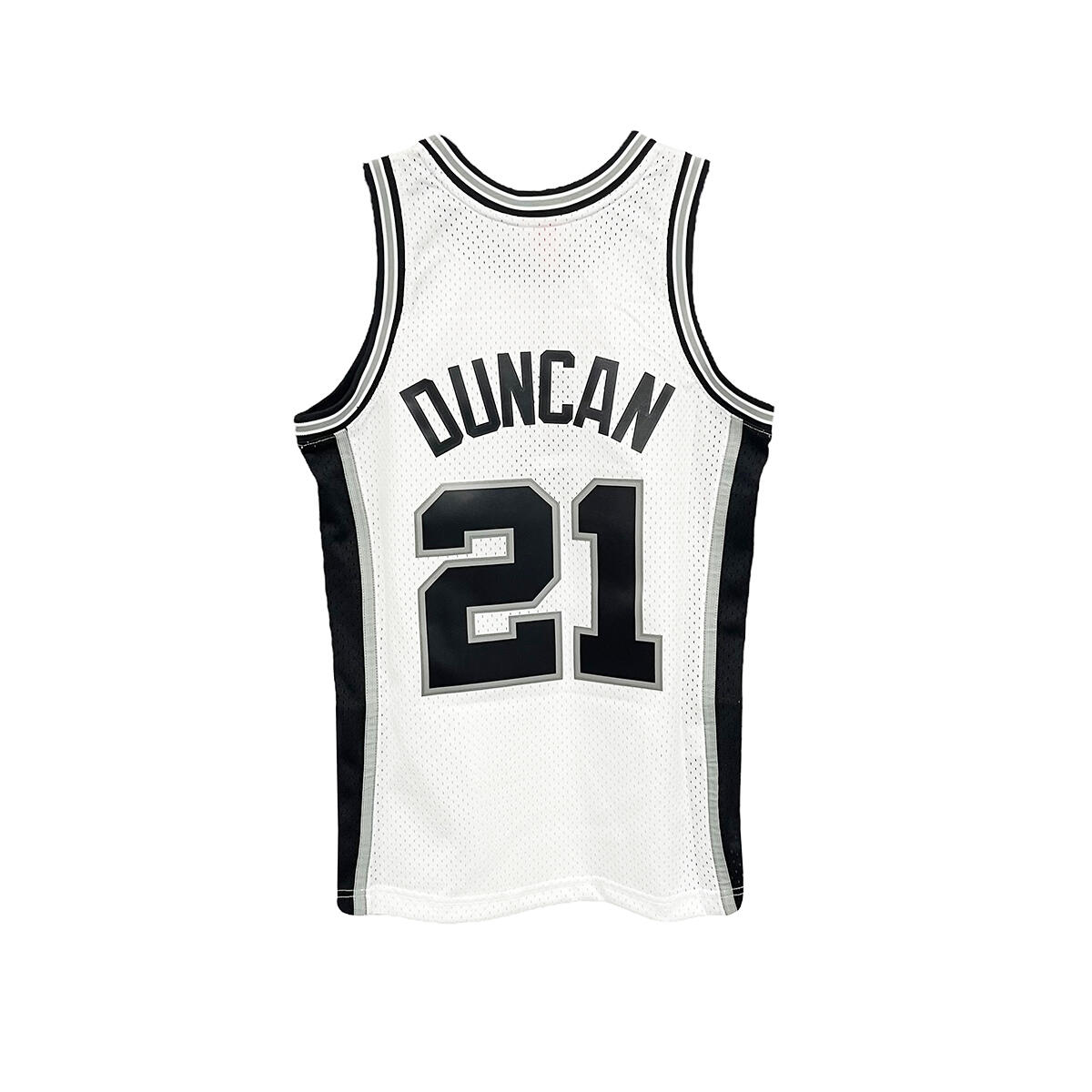 Koszulka męska koszykarska Mitchell & Ness San Antonio Spurs NBA Duncan biała