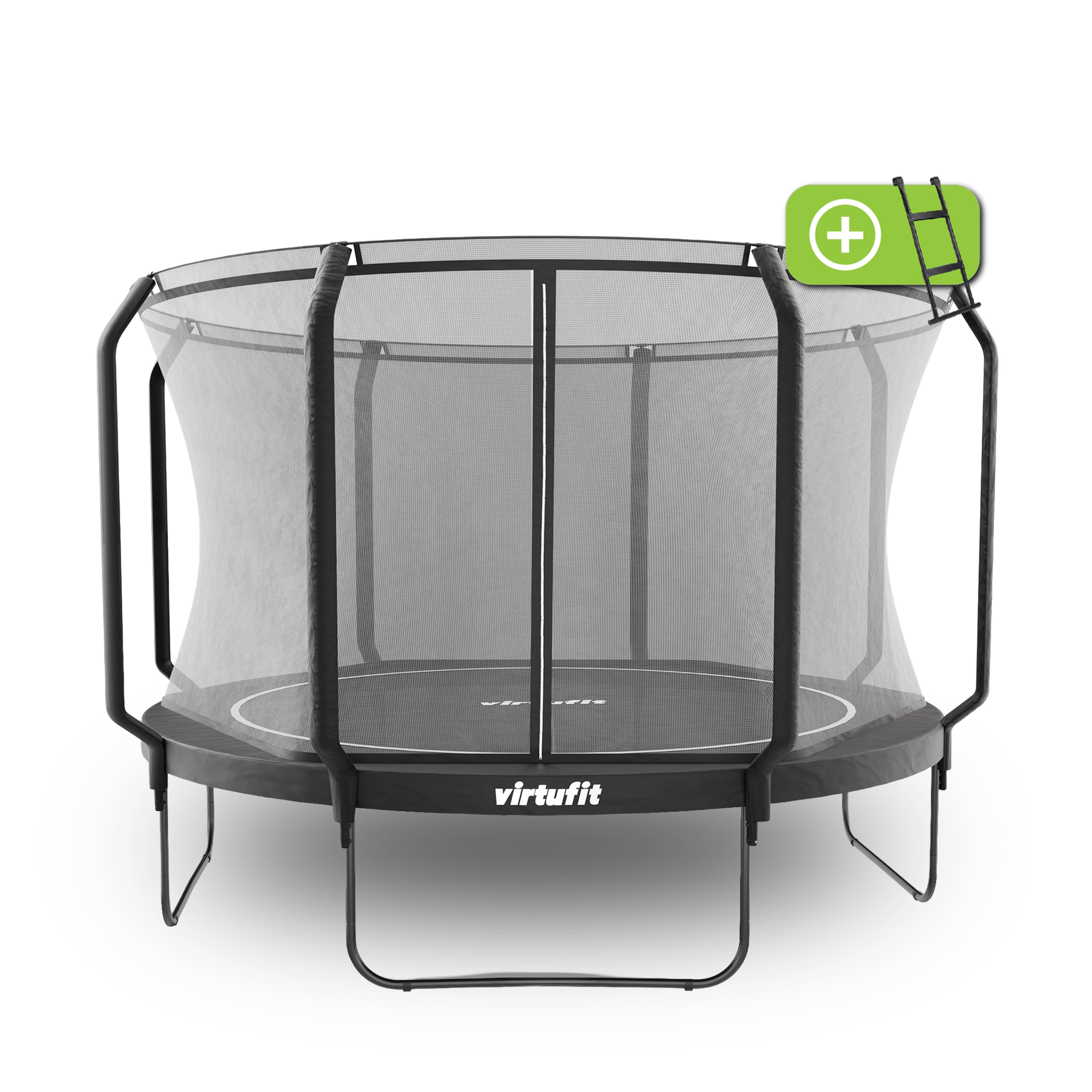 Trampolina Premium z siatką zabezpieczającą - okrągła - 366 cm