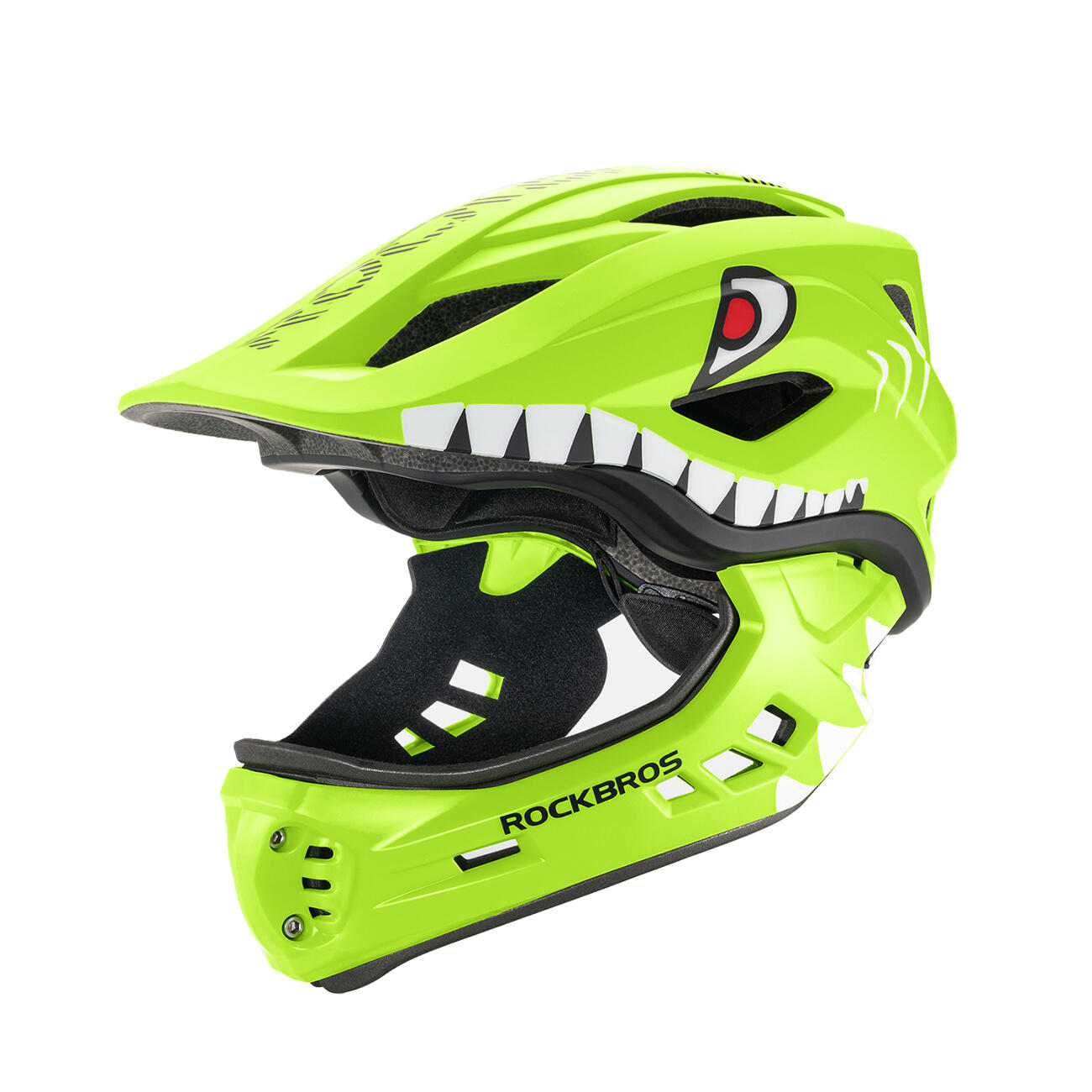 Kask rowerowy Rockbros dziecięcy z odpinana szczęką
