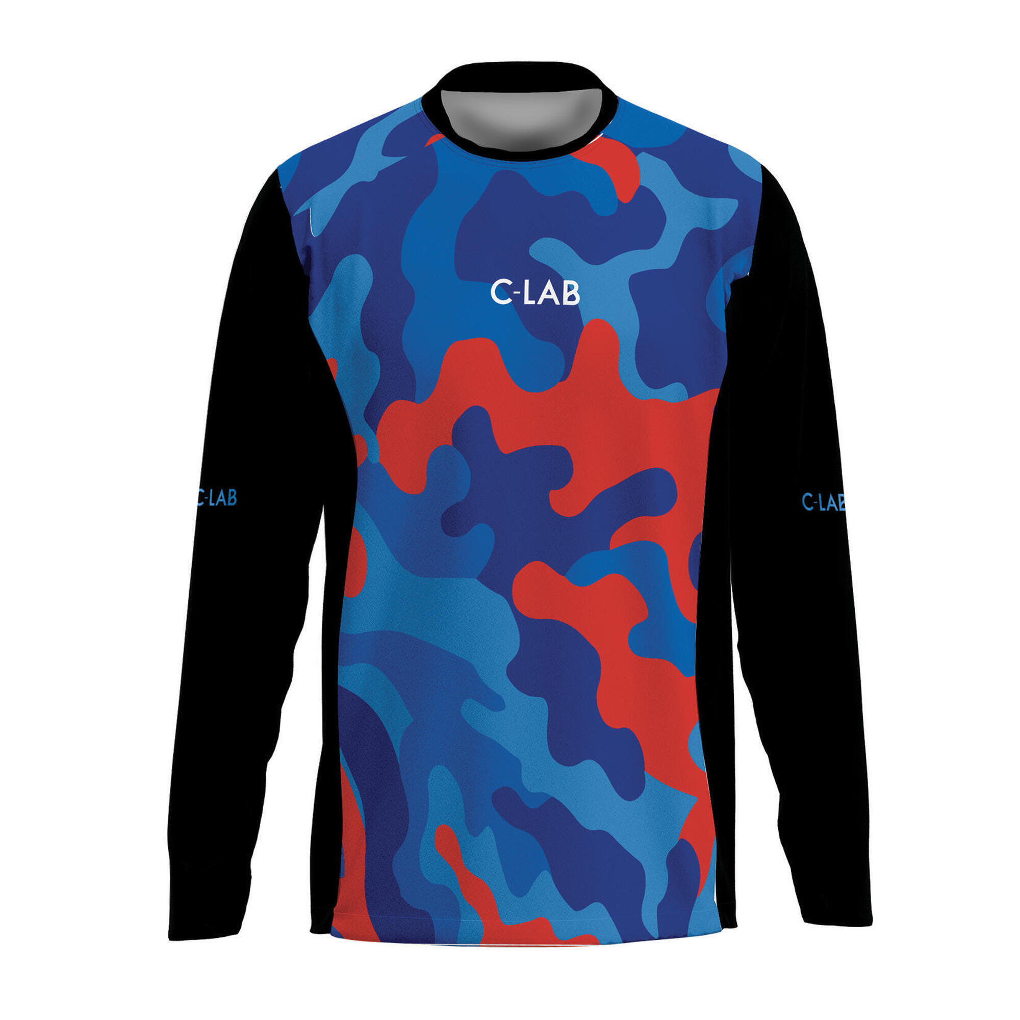 Koszulka MTB Enduro z długim rękawem Camo
