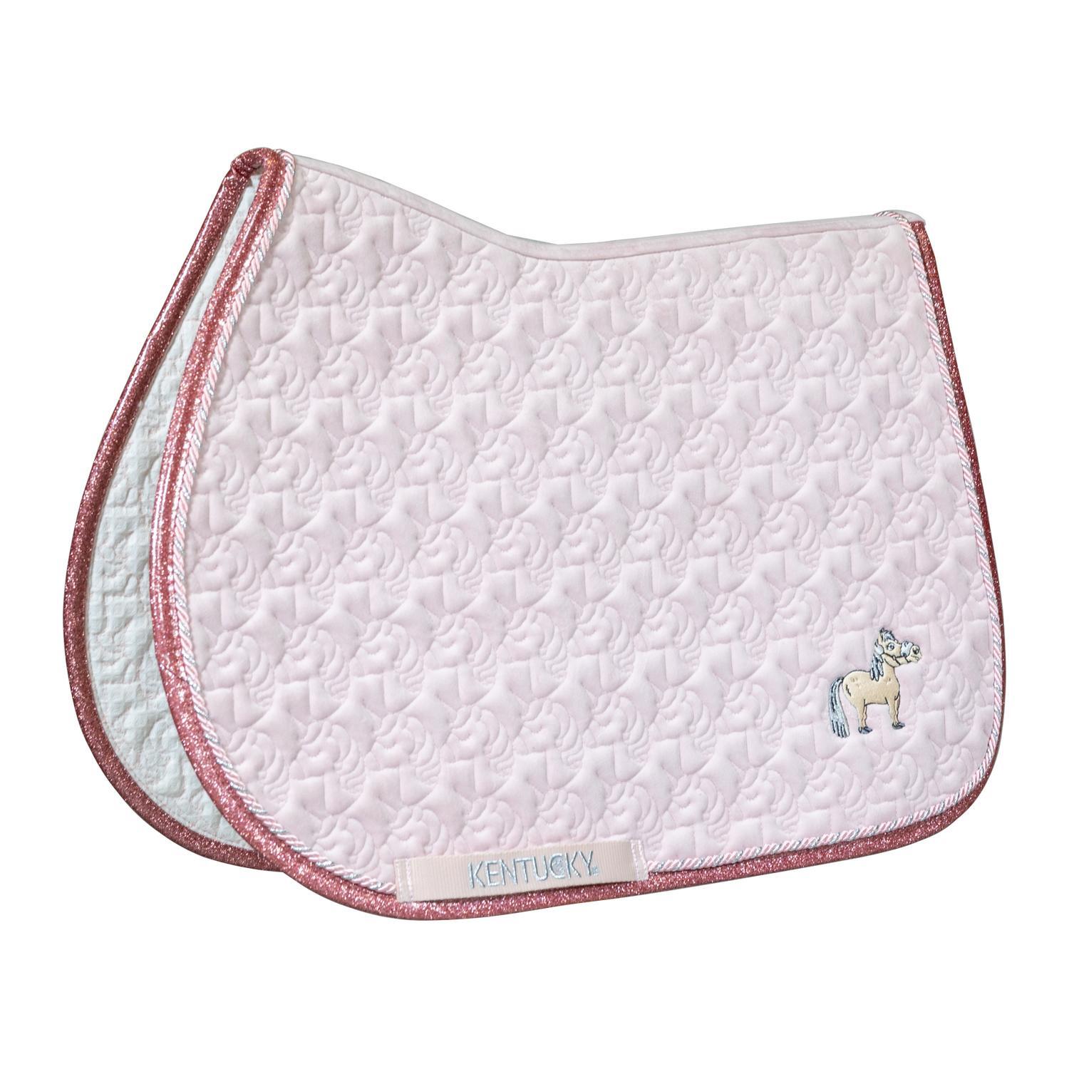 Podkładka pod siodło dla koni Kentucky Horsewear Unicorn Head Glitter