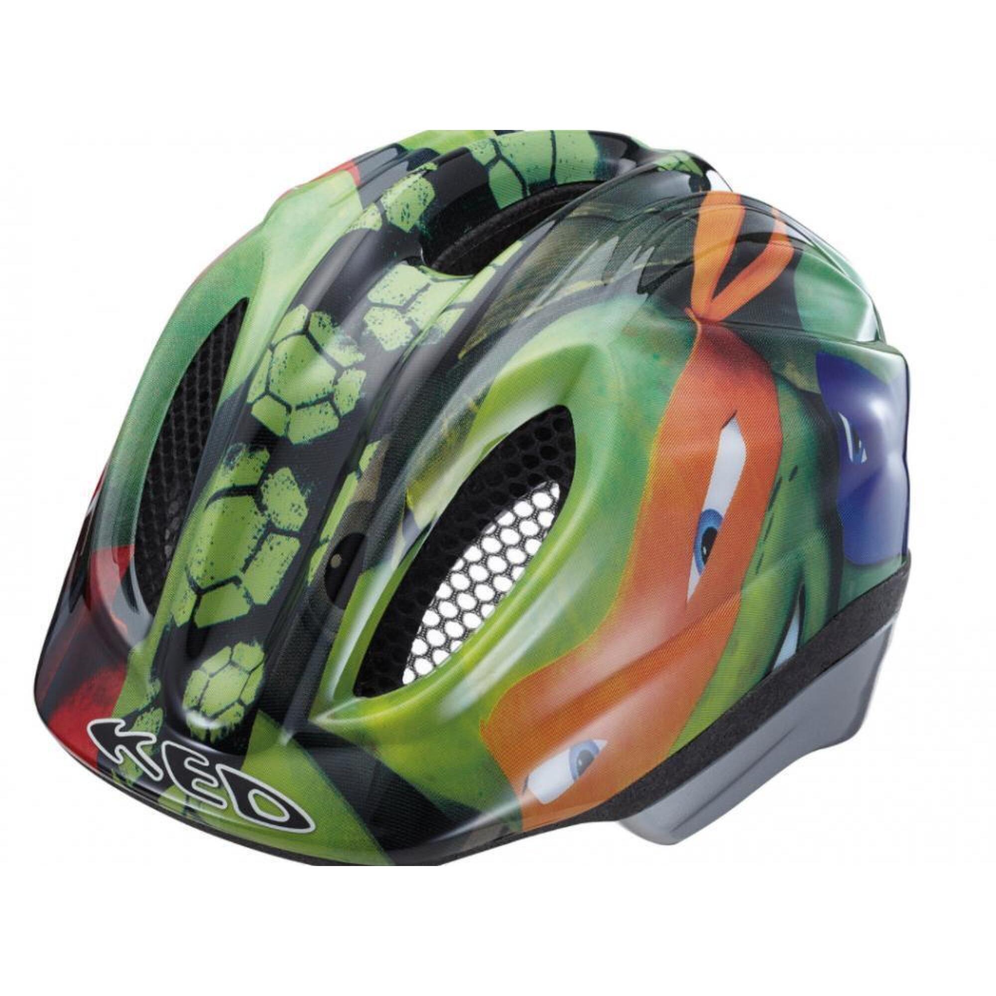 Kask rowerowy dla dzieci BIKE FASHION Turtles XS 44-49 cm