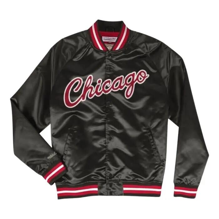 Lekka satynowa kurtka Chicago Bulls
