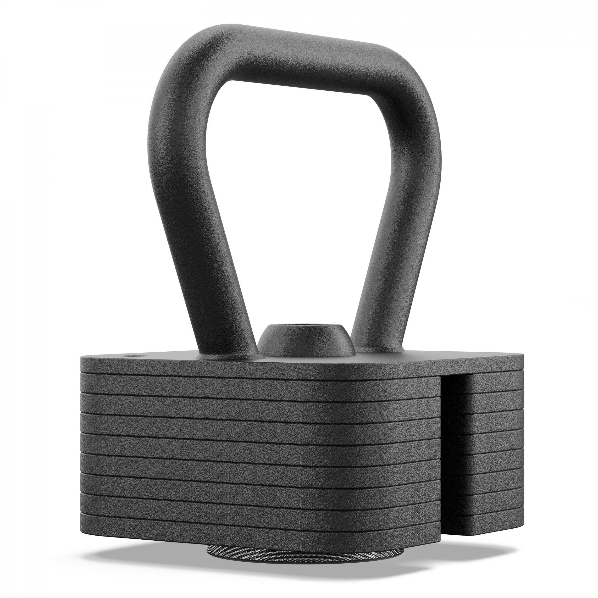 Kettlebell Zipro SQUARE z regulowanym obciążeniem 19 kg