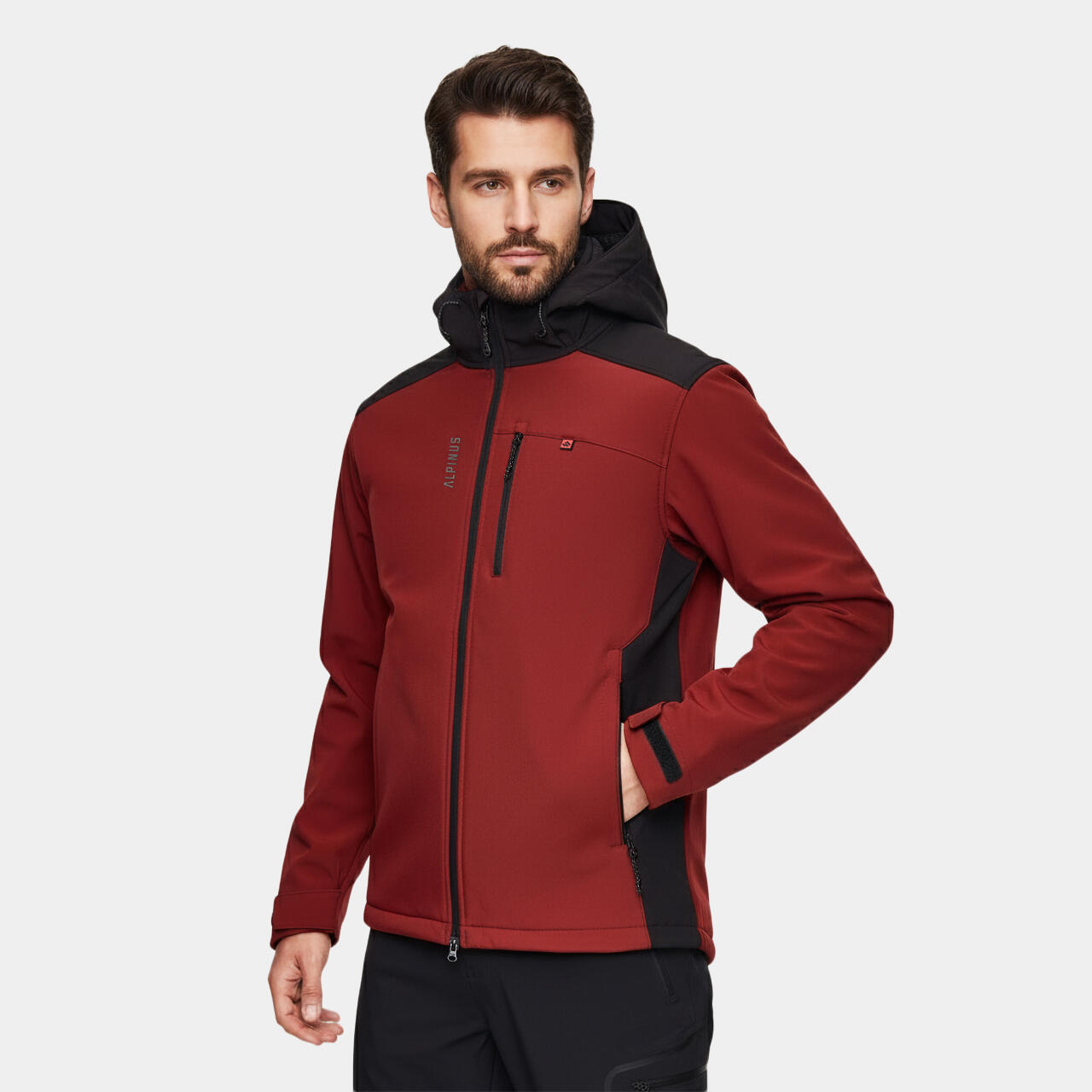 Kurtka turystyczna męska softshell Alpinus ASO