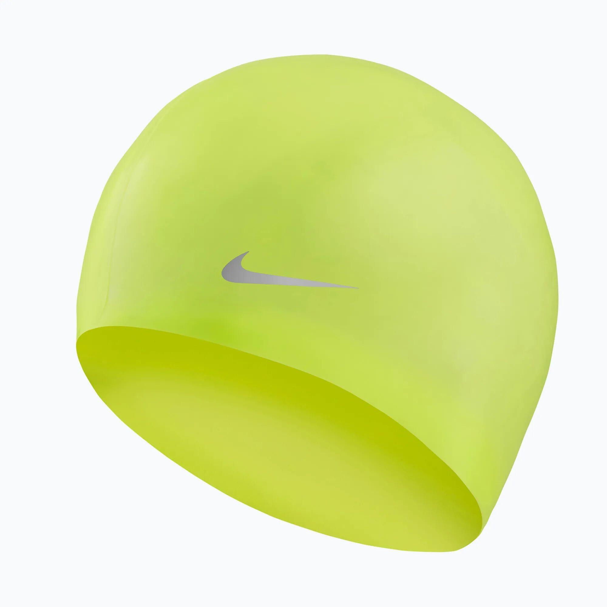 Czepek pływacki na basen juniorski Nike Solid Silicone