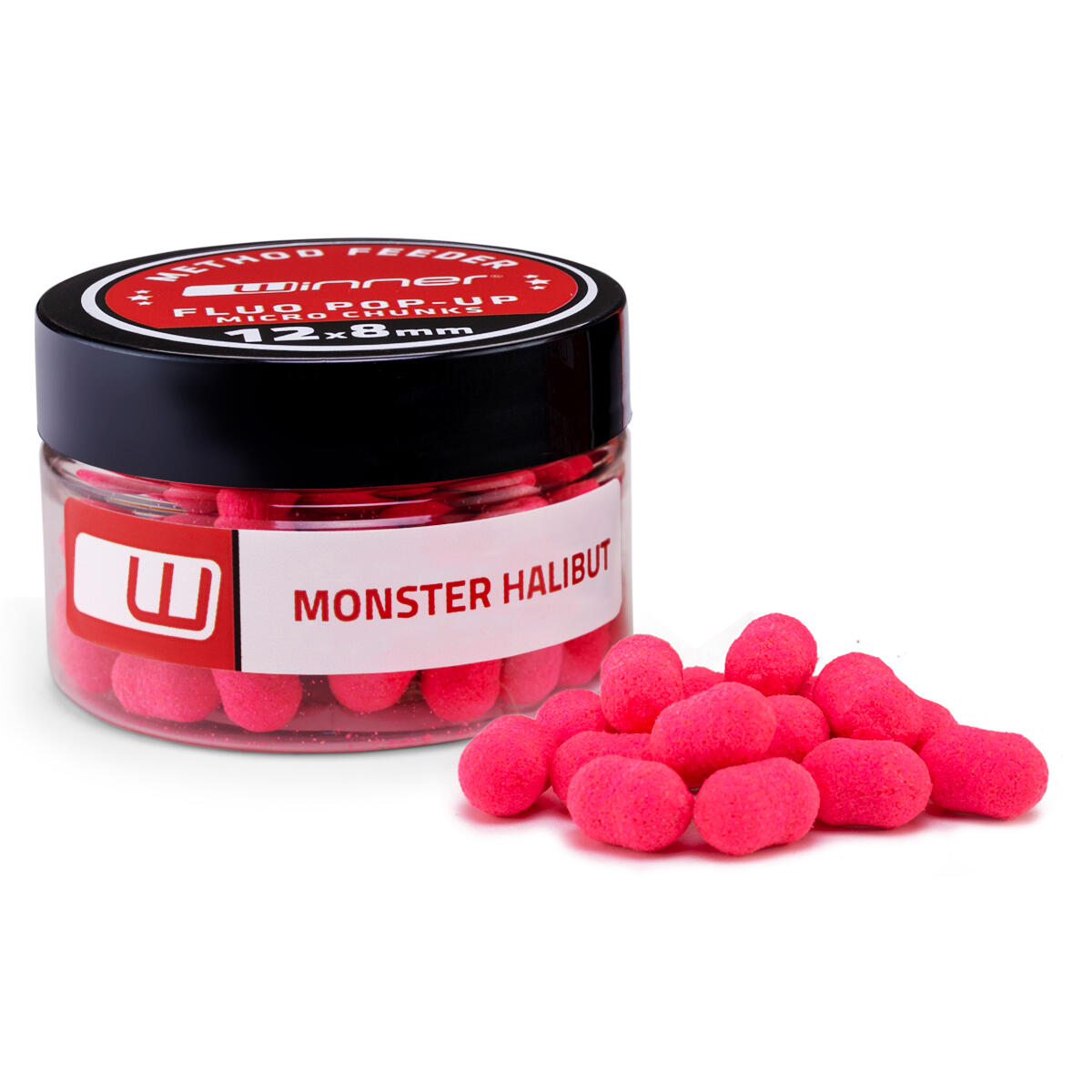 Mikro Fluo Chunks przynęty do metodyMonster Halibut