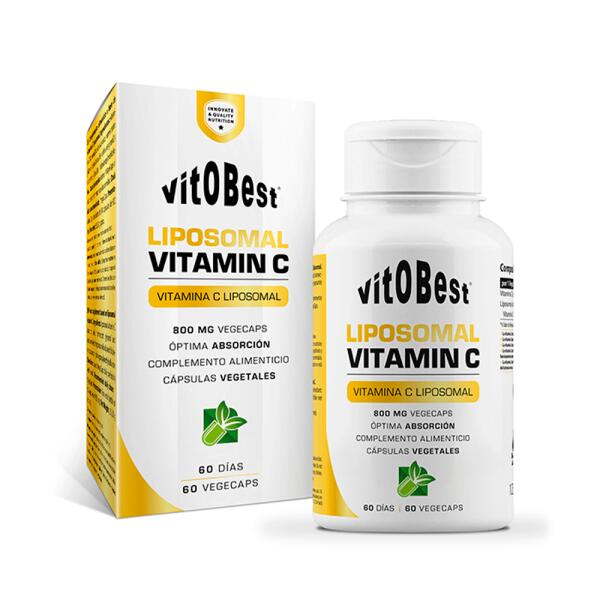 Liposomalna witamina C - 60 kapsułek roślinnych VitoBest