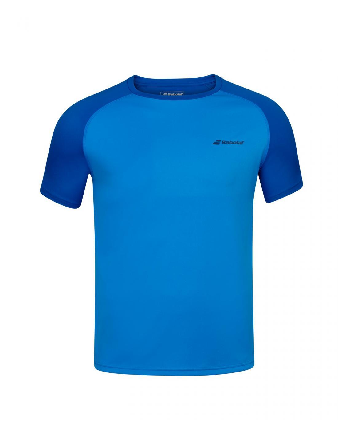 Koszulka chłopięca Babolat Play Crew Neck Tee blue 152